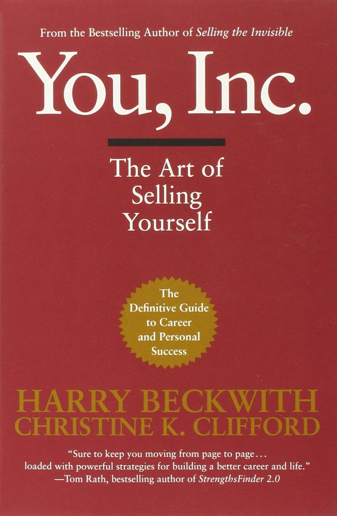 You, Inc.: The Art of Selling Yourself (Warner Business),Used