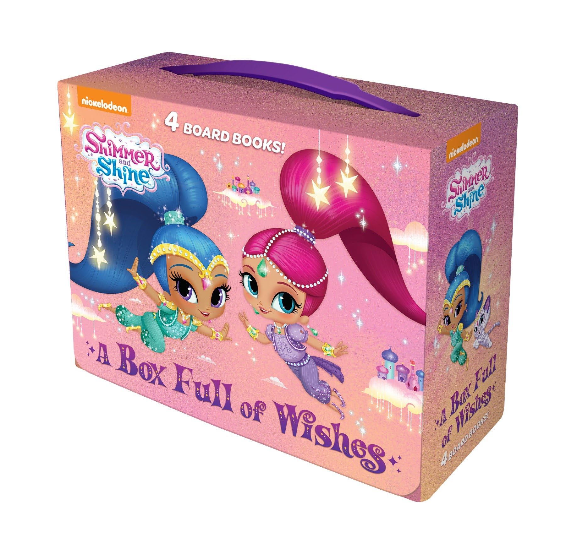 A Box Full of Wishes (Shimmer and Shine): 4 Board Books,Used