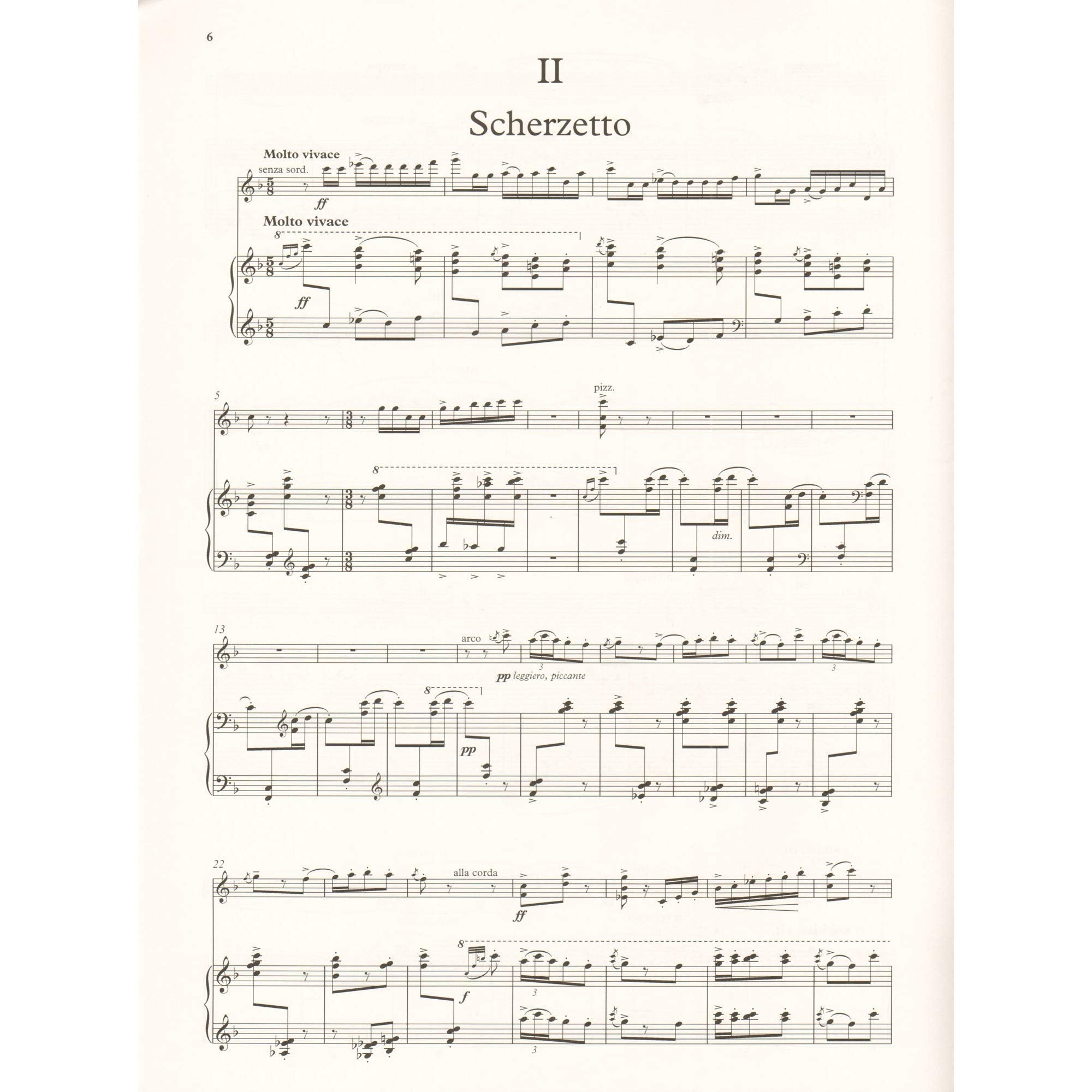 Two Pieces for Violin and Piano (William Walton Edition),Used