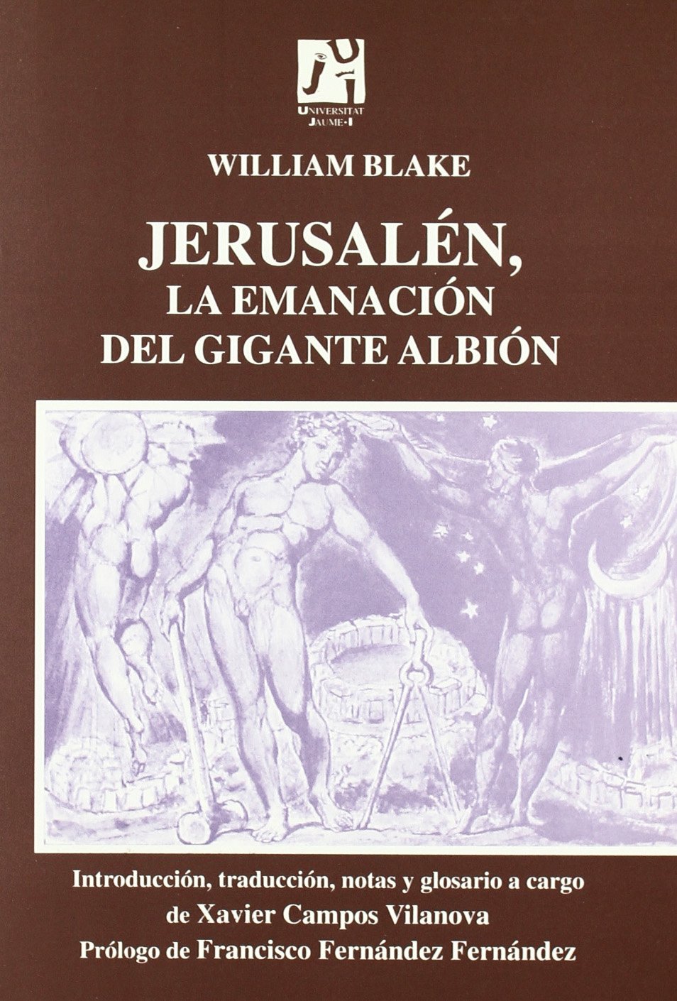Jerusalen, la emanacin del gigante Albin (Spanish Edition),Used