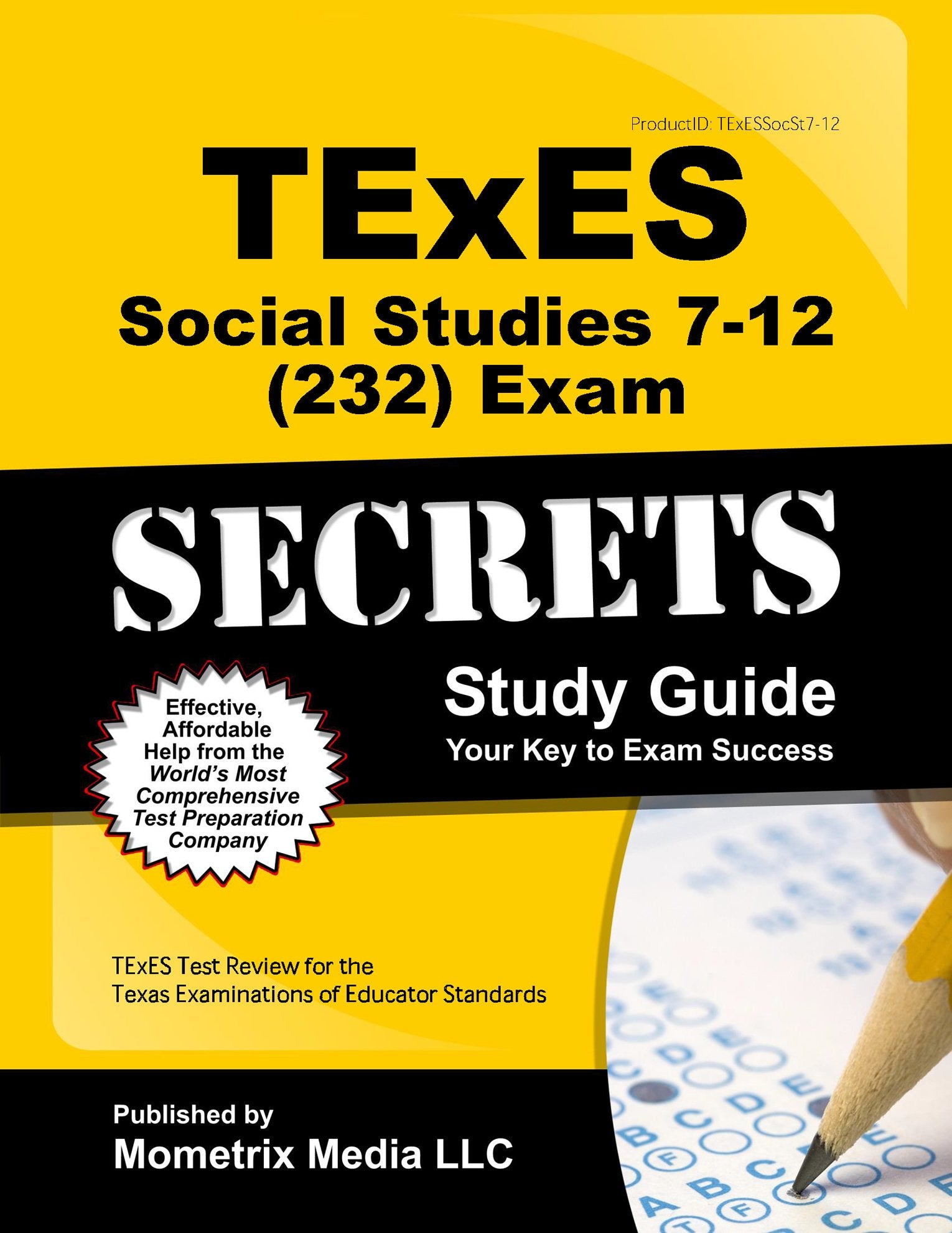 TExES Social Studies 712 (232) Secrets Study Guide: TExES Test Review for the Texas Examinations of Educator Standards (Secrets,Used