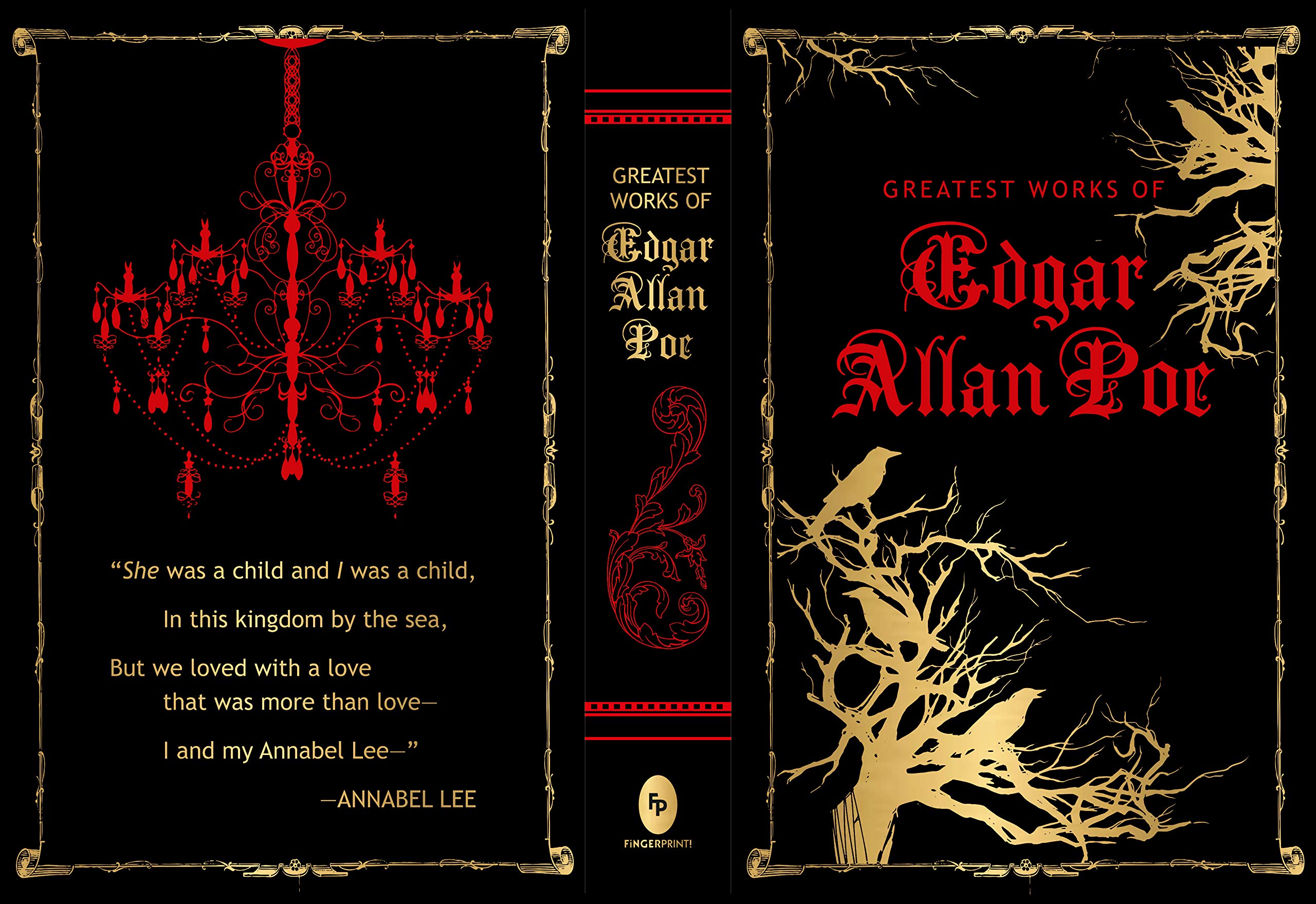 Greatest Works of Edgar Allan Poe (Deluxe Hardbound Edition),Used