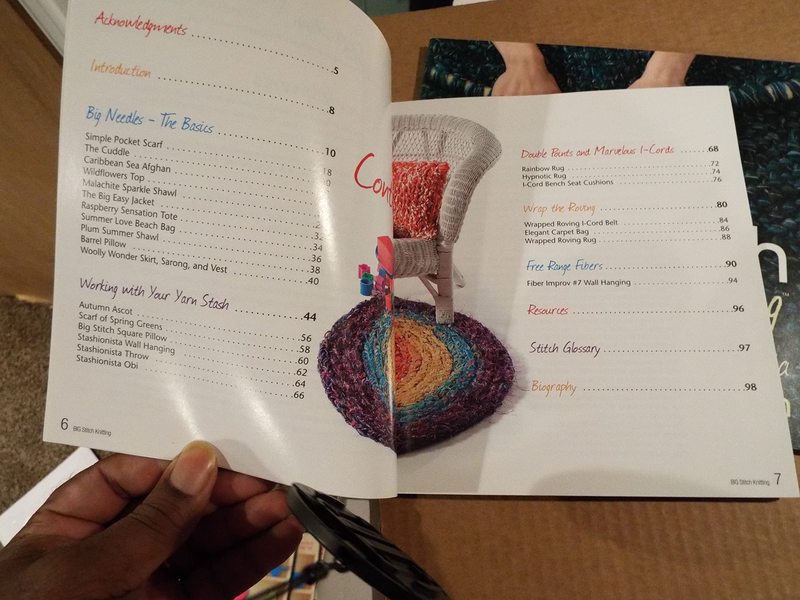 Big Stitch Knitting: Finding Your Inner Stashionista,Used