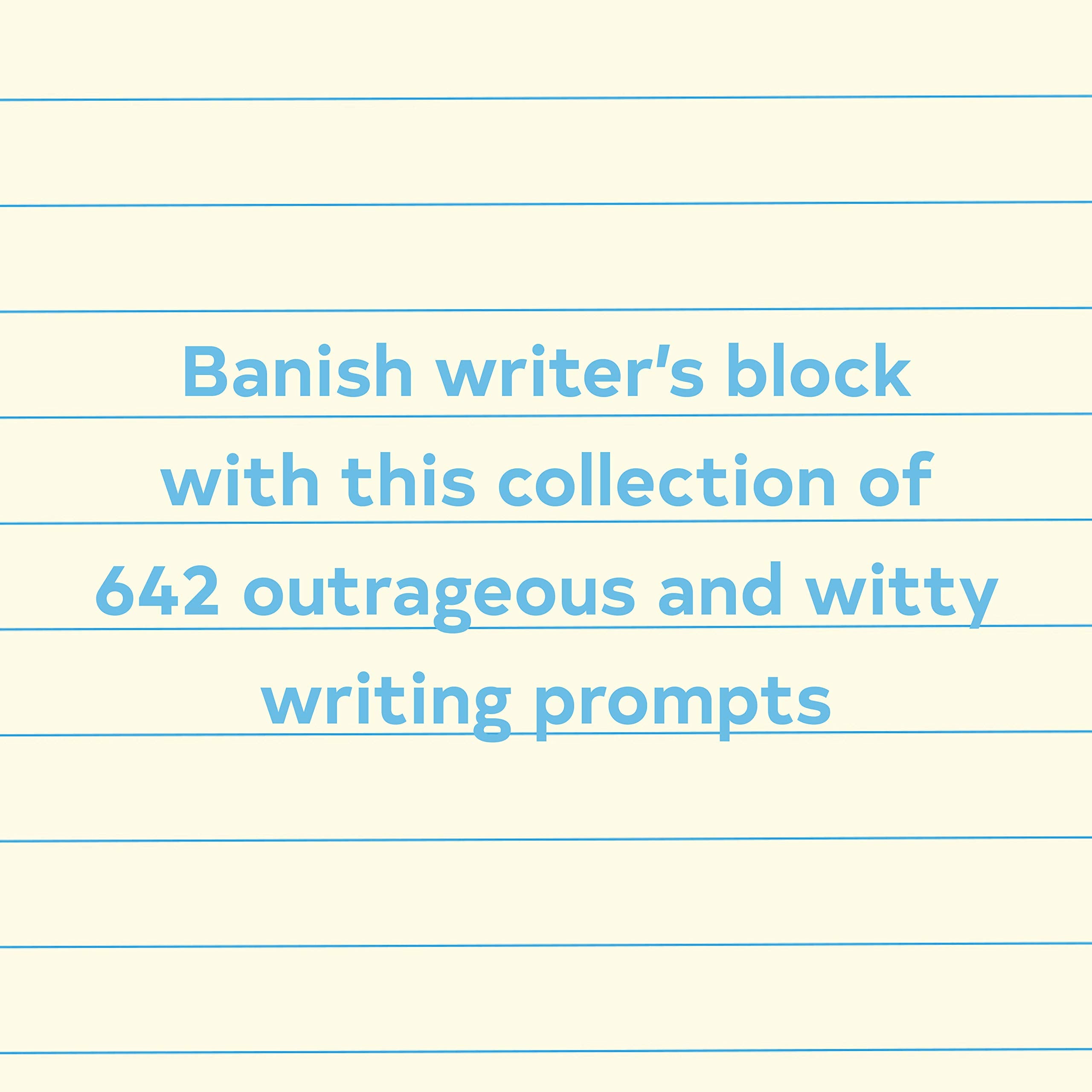 642 Things to Write About: (Guided Journal, Creative Writing, Writing Prompt Journal),Used
