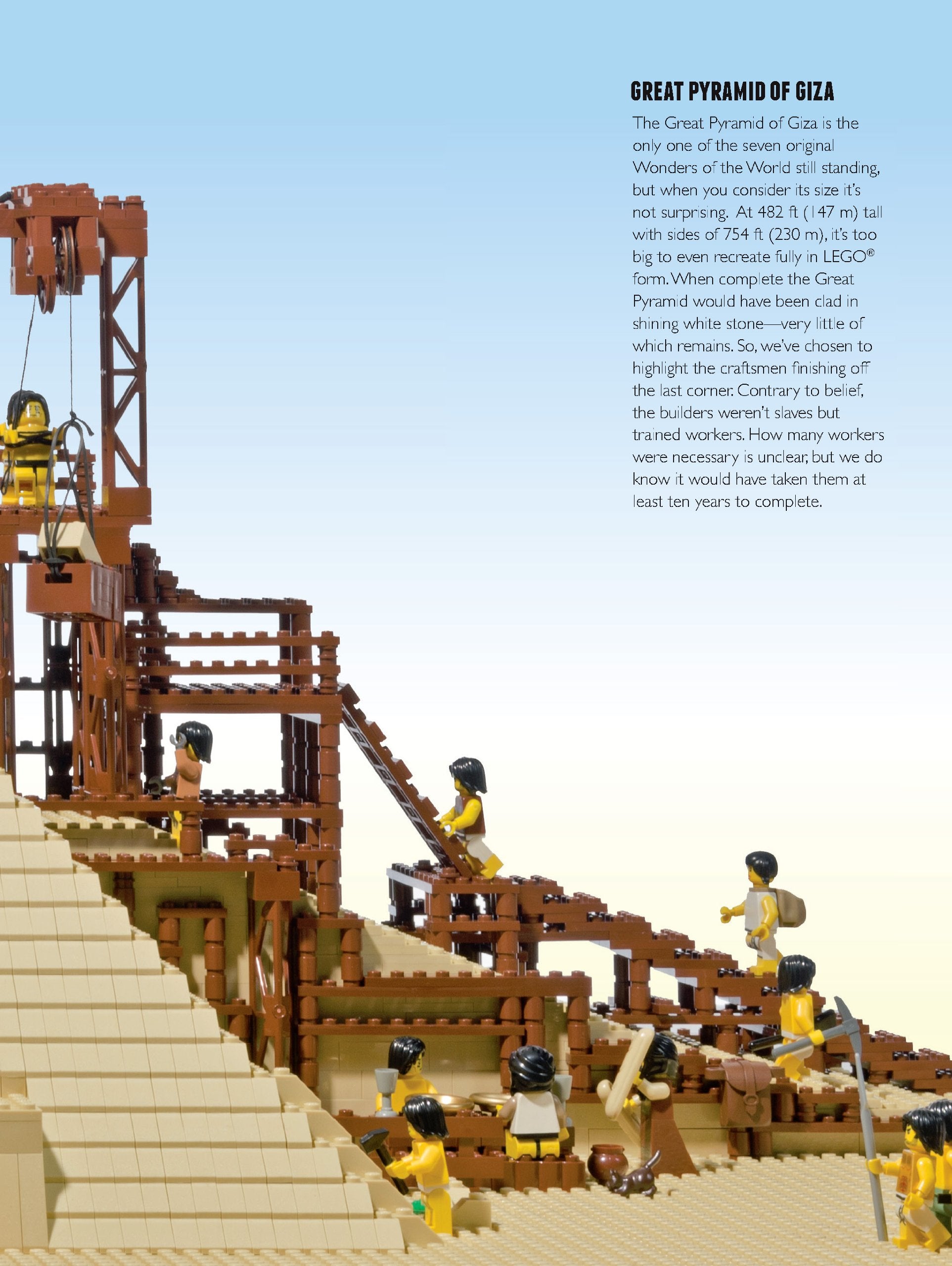 Brick Wonders: Ancient, Modern, and Natural Wonders Made from Lego,Used