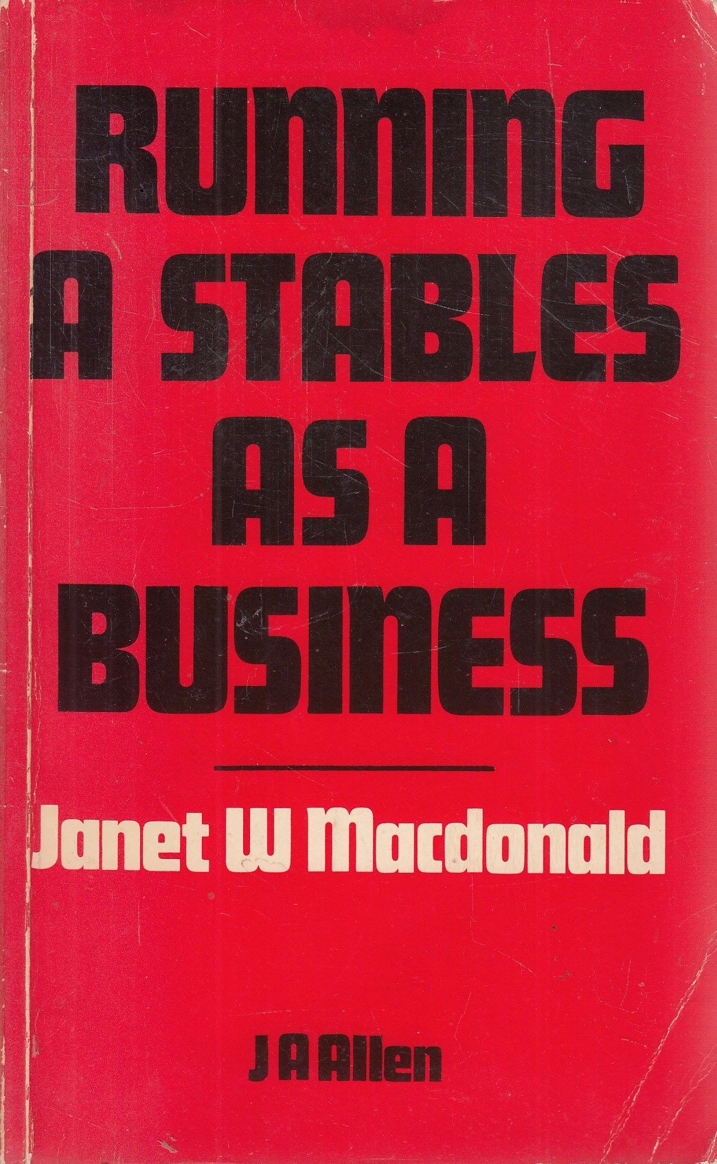 Running a Stables As a Business,Used