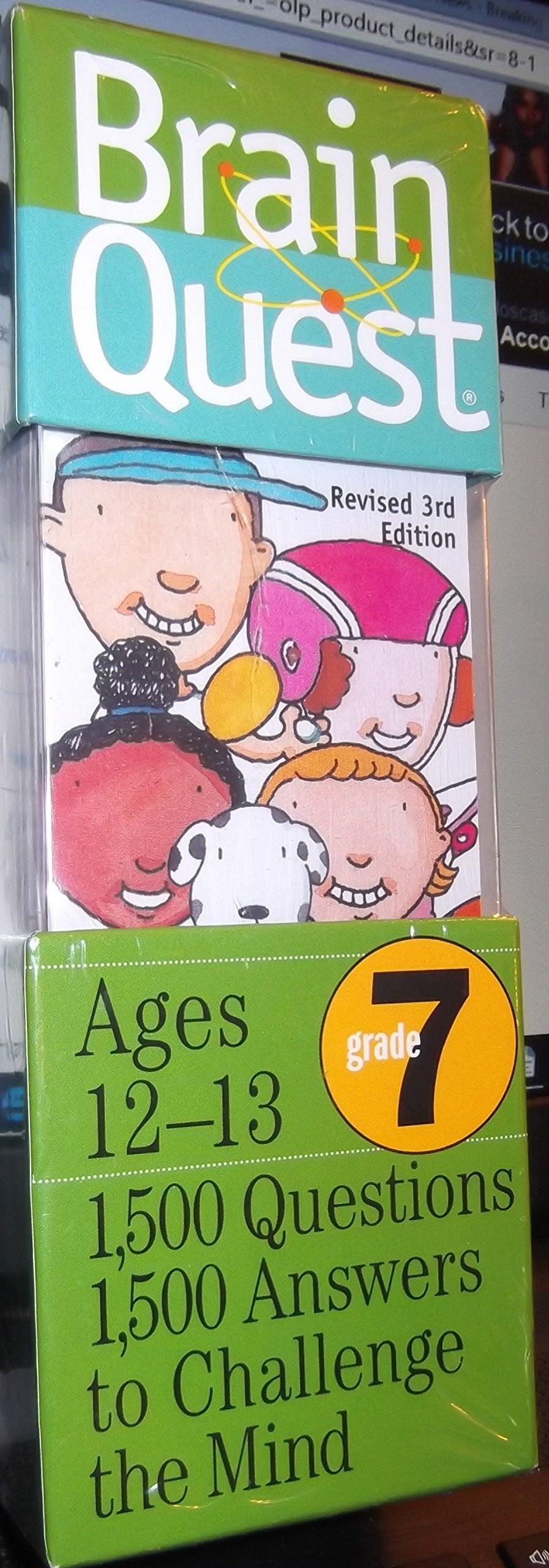 Brain Quest Grade 7 (Early Childhood),Used