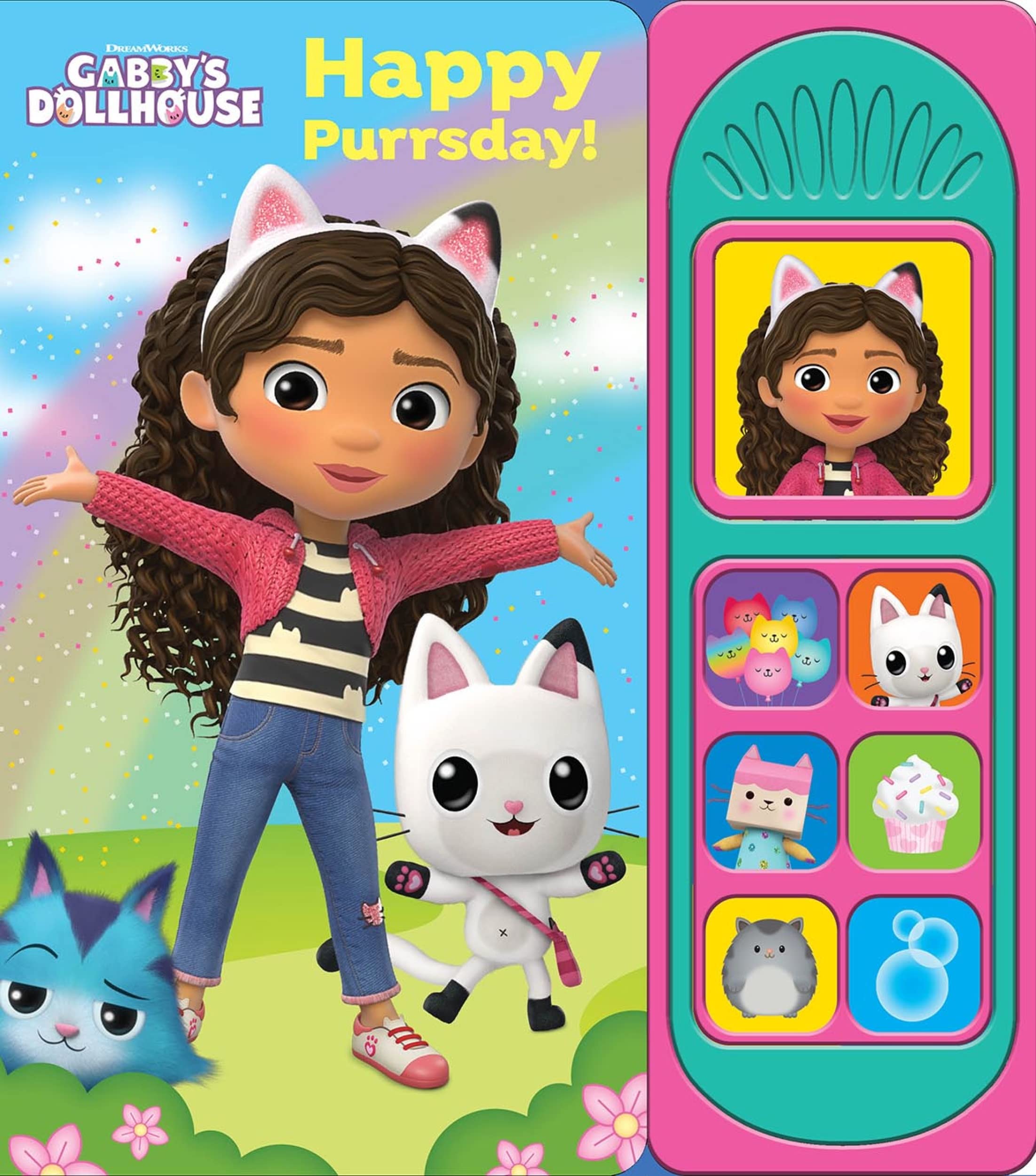 Gabby's Dollhouse  Happy Purrsday! Little Sound Book  PI Kids,New