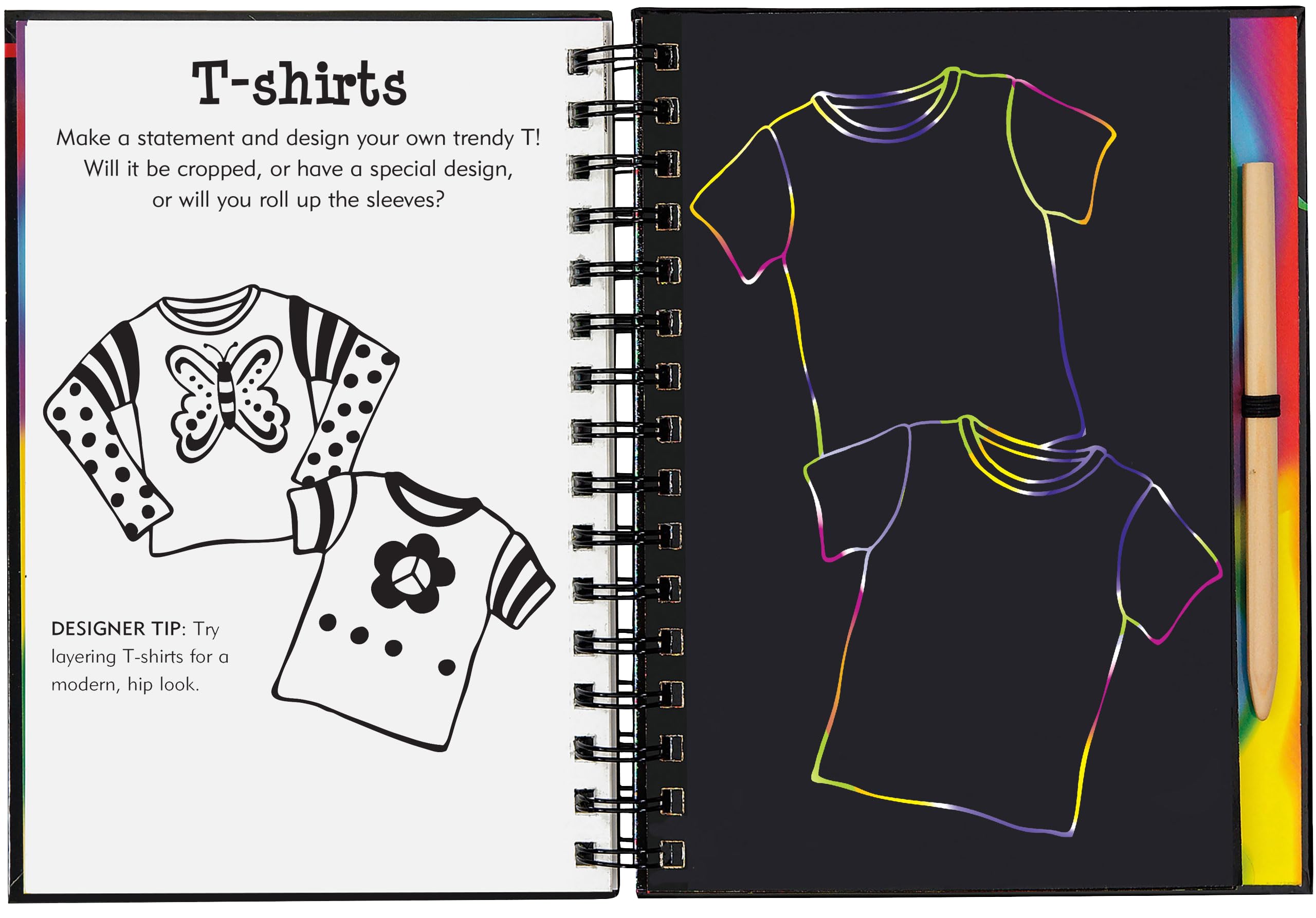 Scratch & Sketch Fashion Show (Trace Along),Used