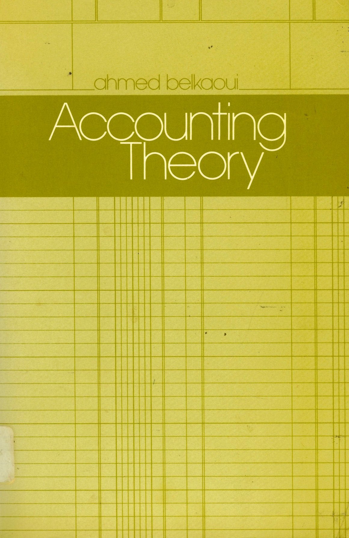 Accounting Theory,Used