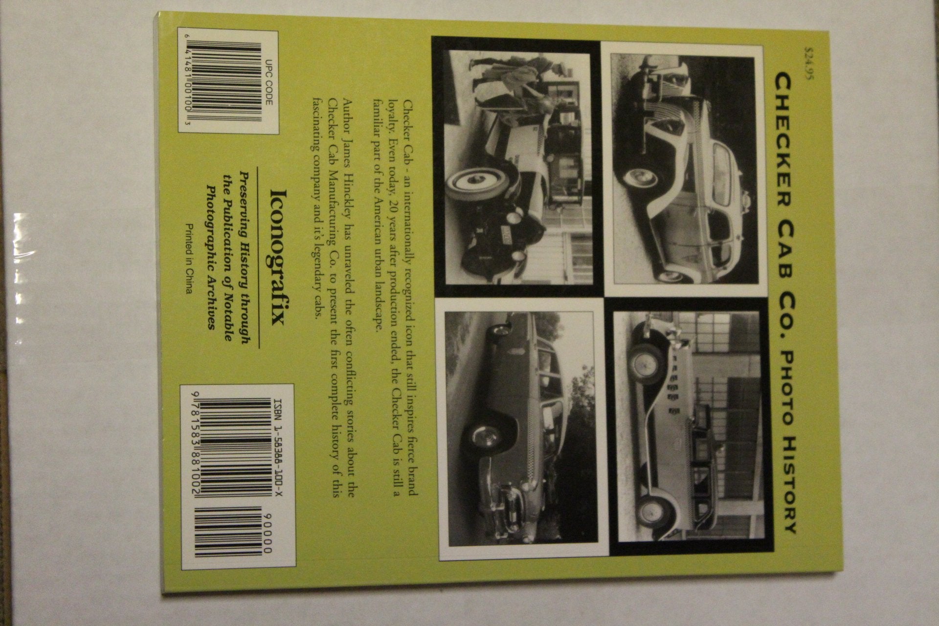 Checker Cab Photo History,Used