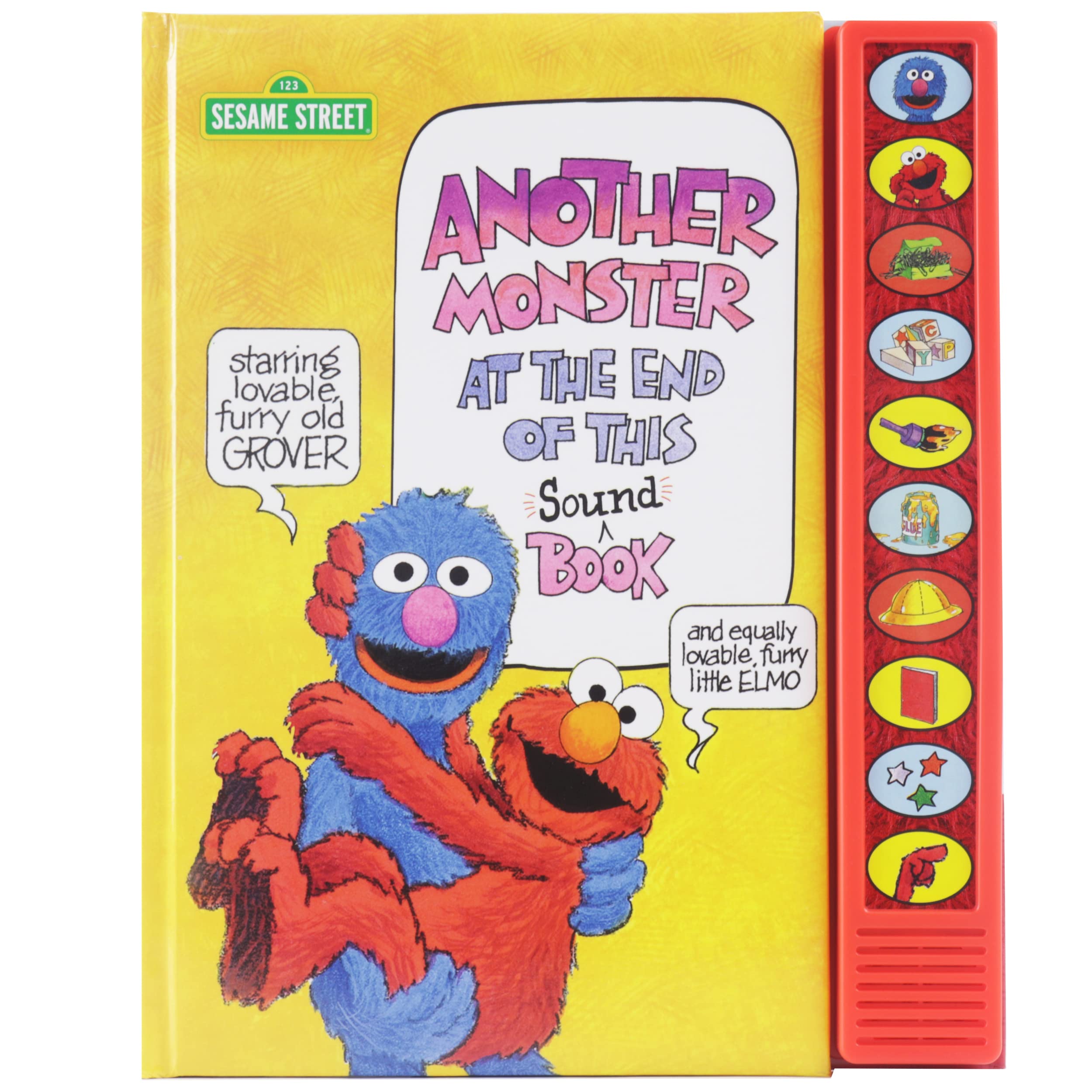 Sesame Street With Elmo And Grover Another Monster At The End Of This Sound Book Read Along Book Voiced By Elmo And Grover