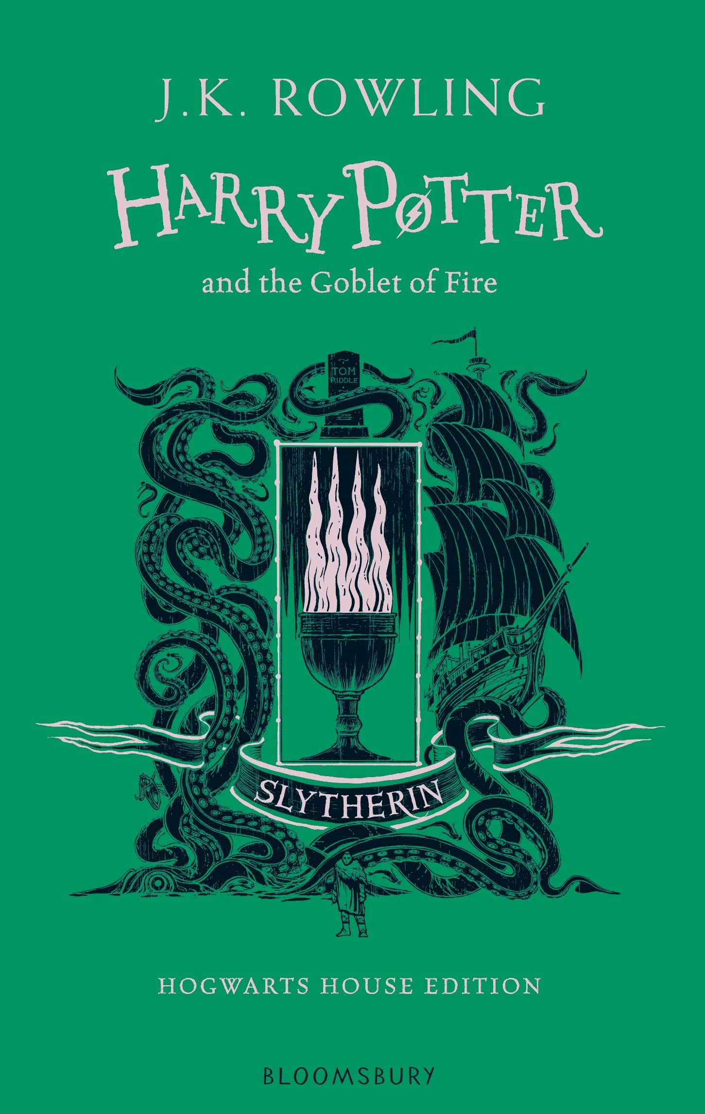 Harry Potter and The Goblet of Fire Slytherin Edition,Used