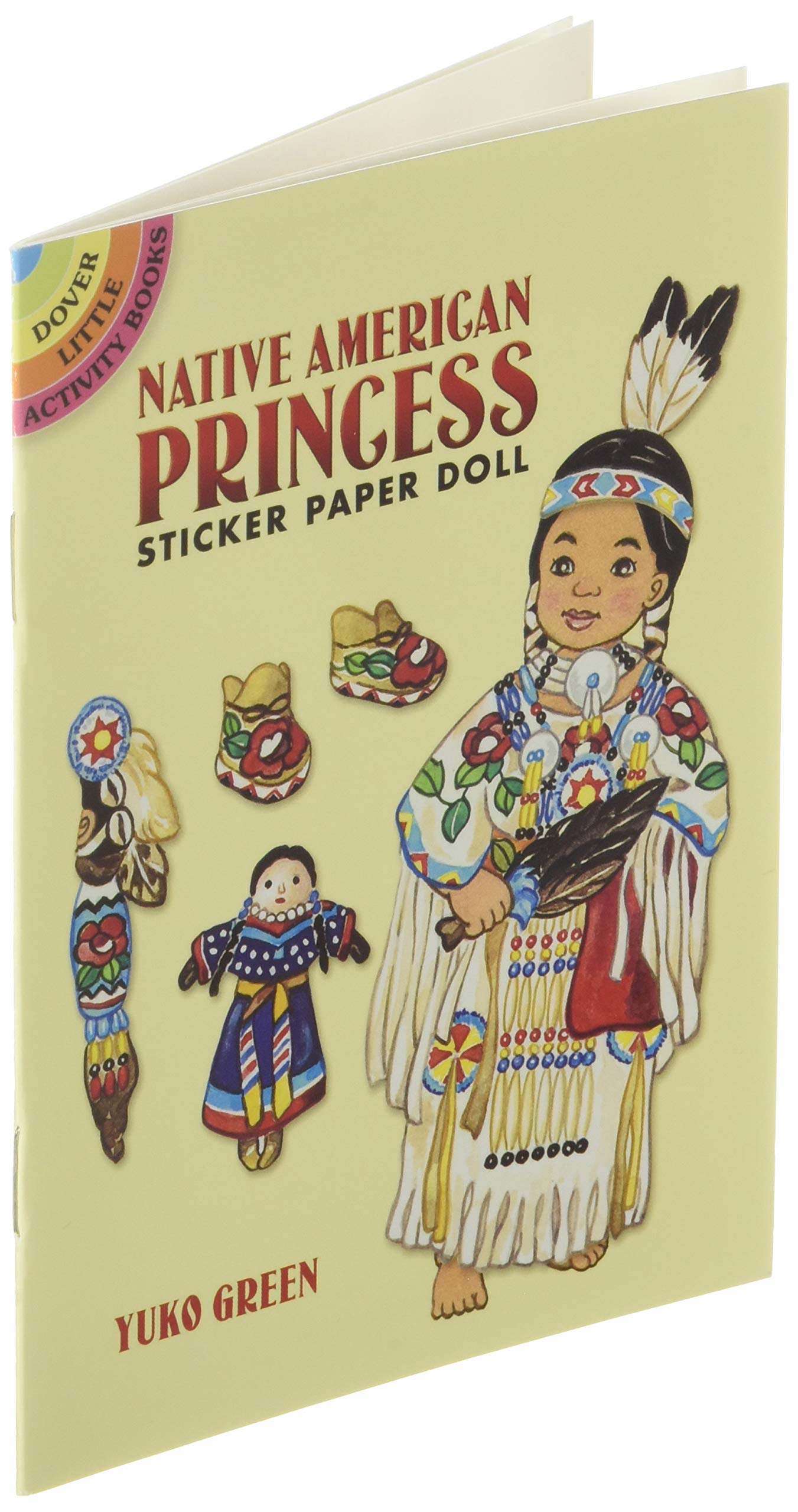 Native American Princess Sticker Paper Doll (Dover Little Activity Books: Native American),Used