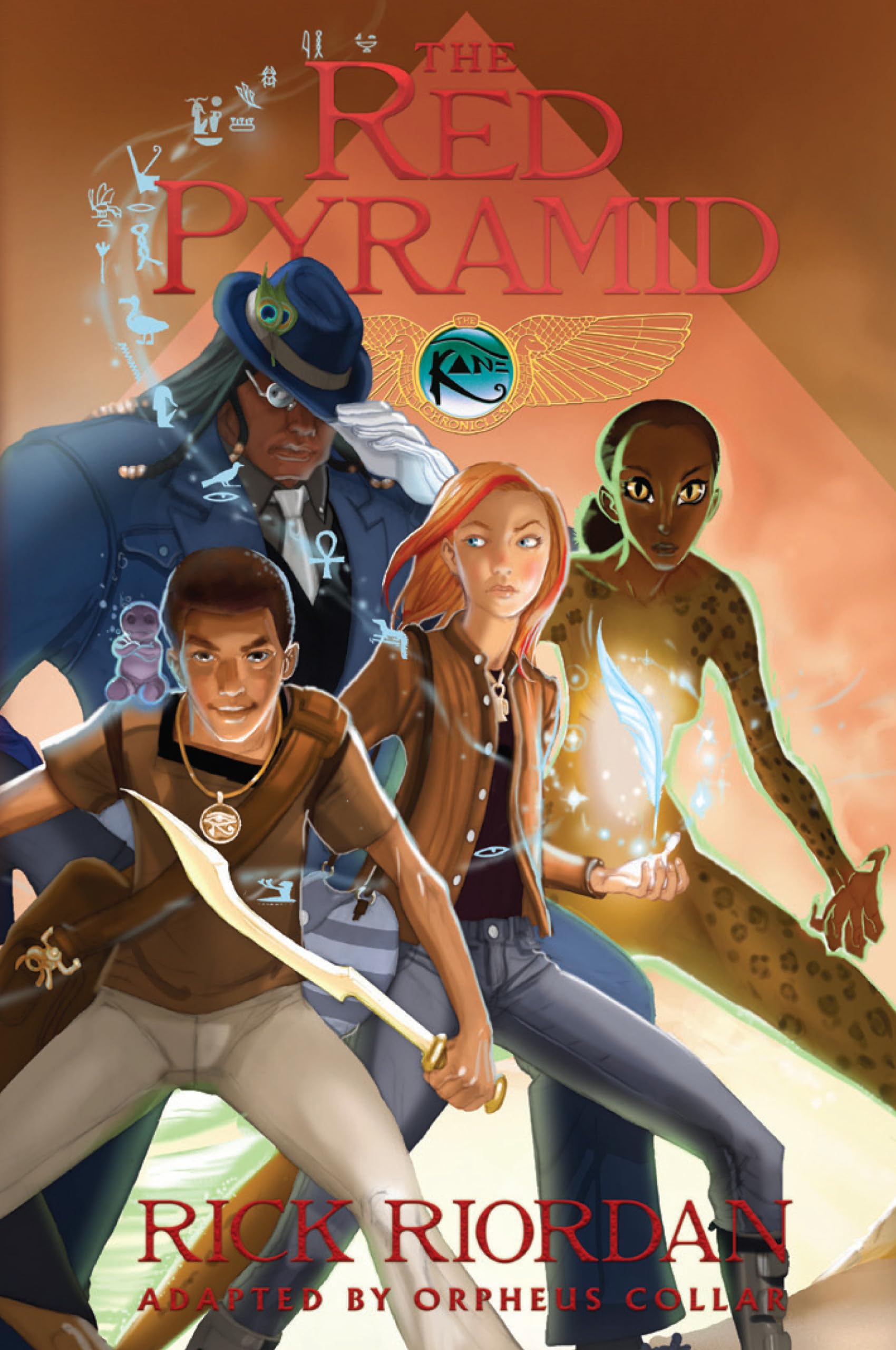 The Red Pyramid: The Graphic Novel (Kane Chronicles),New