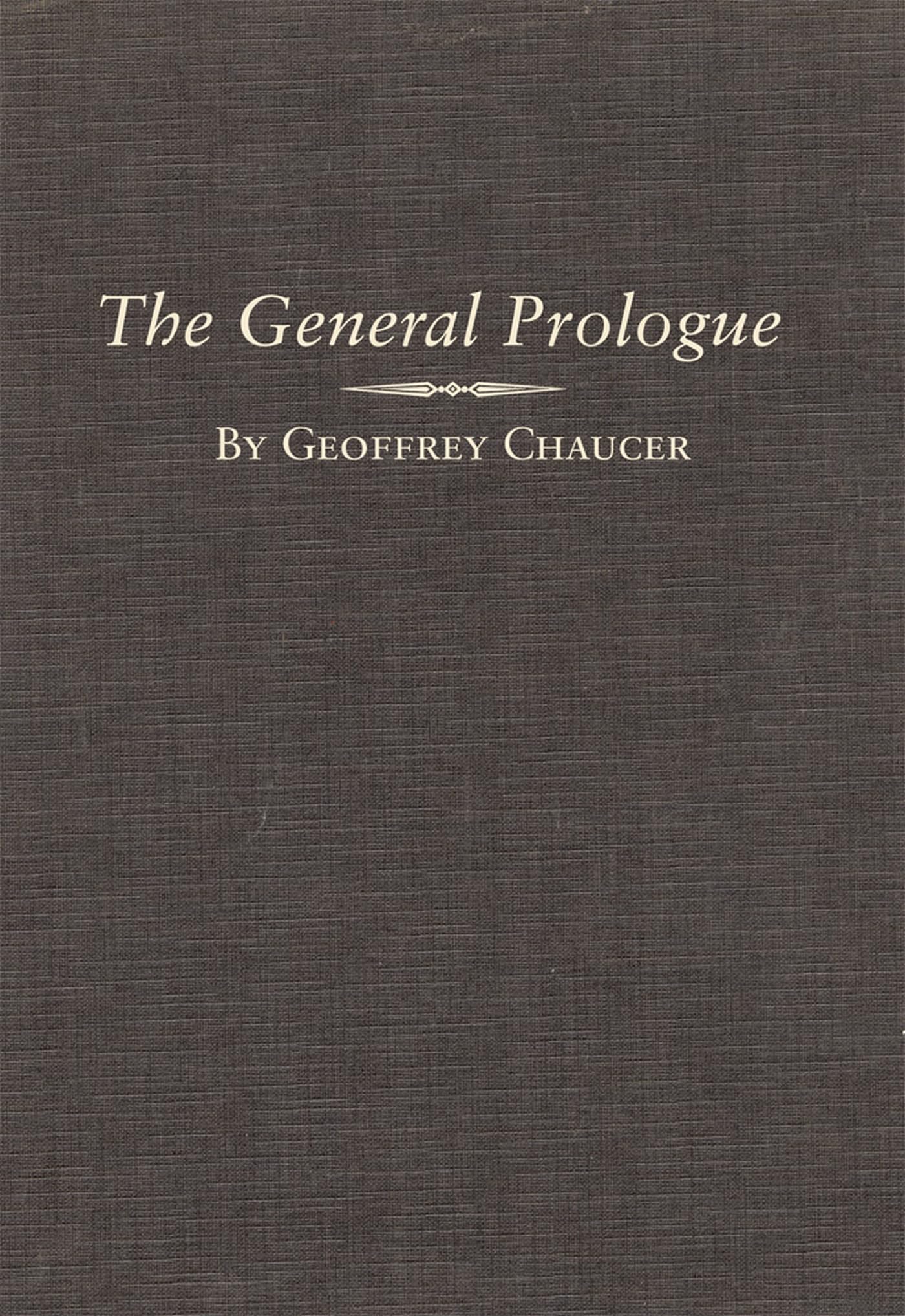 The General Prologue: Part One A And Part One B (Volume 2) (Variorum Chaucer Series),Used