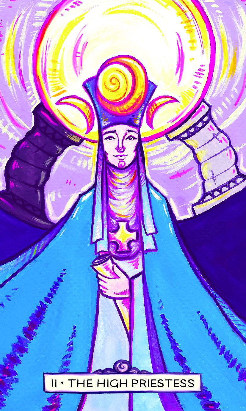 Vivid Journey Tarot,Used