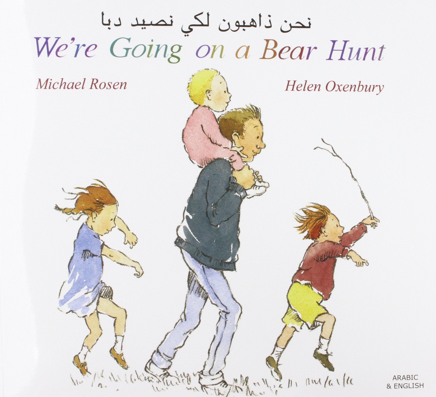 Going on a Bear Hunt (Arabic and English Edition),Used
