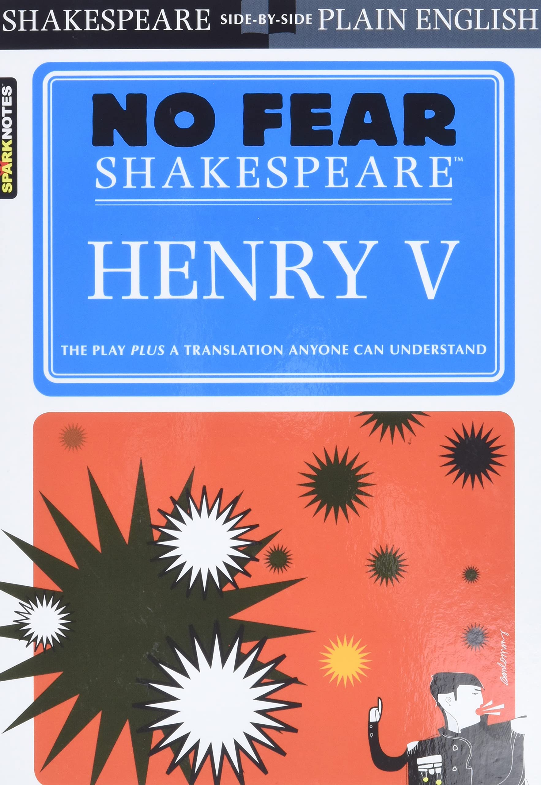 Henry V: No Fear Shakespeare SidebySide Plain English,Used