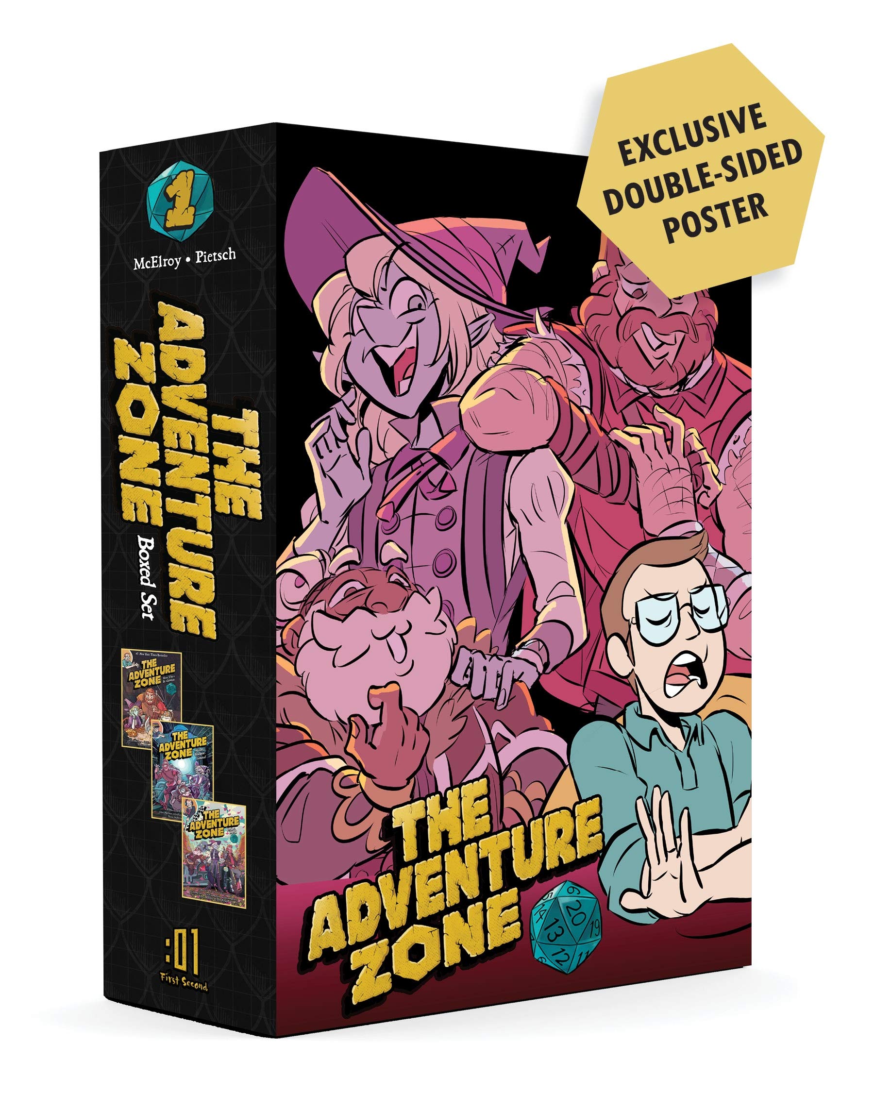 The Adventure Zone Boxed Set: Here There Be Gerblins, Murder on the Rockport Limited! and Petals to the Metal,New