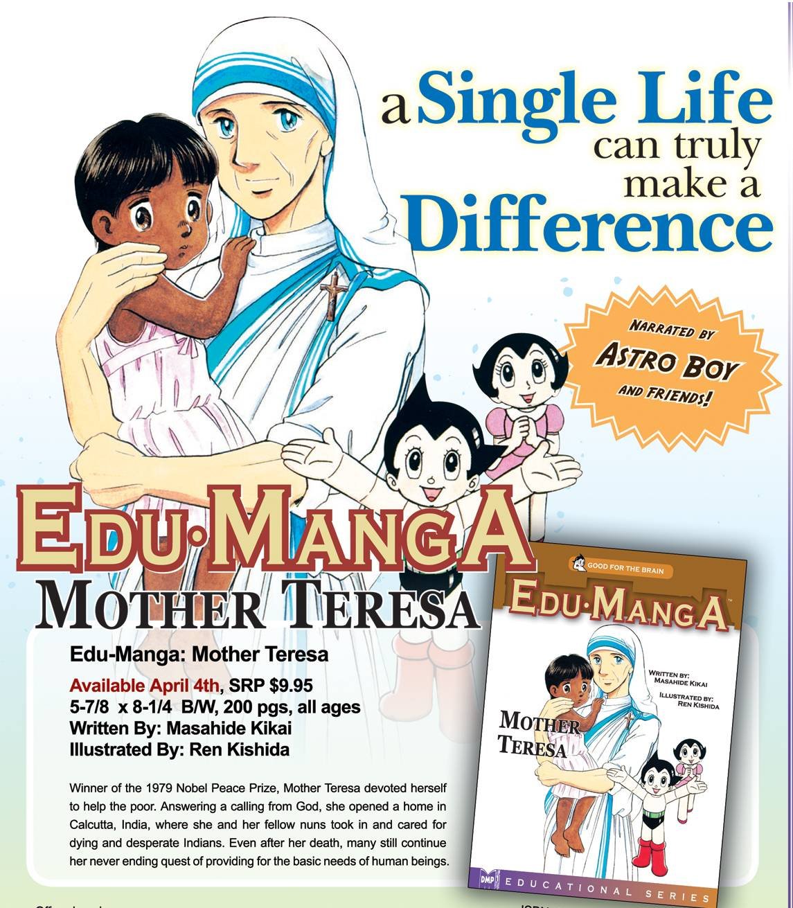 EduManga: Mother Teresa (Edcuational),Used
