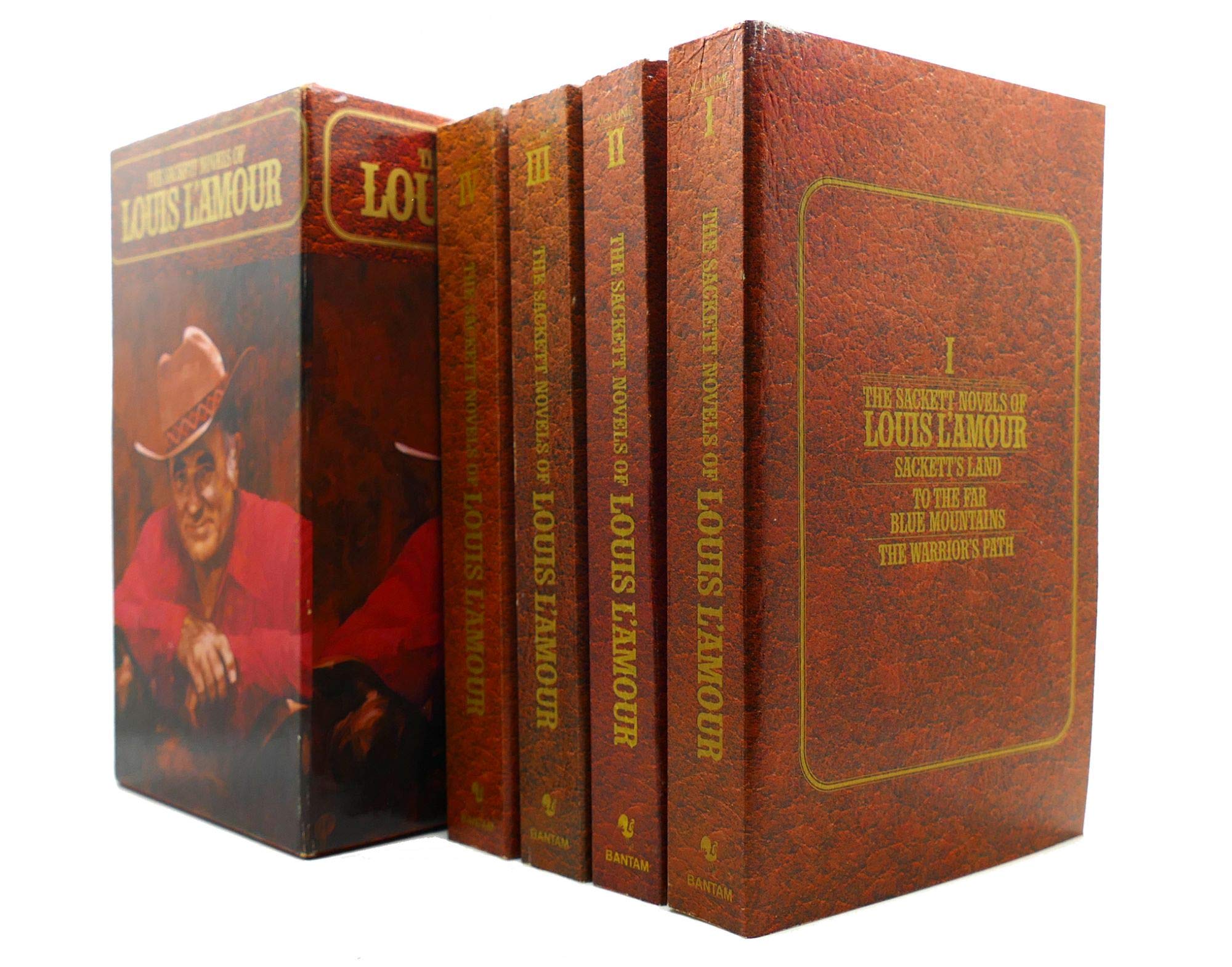The Sackett Novels Of Louis L'Amour, 4 Vol. Set,New