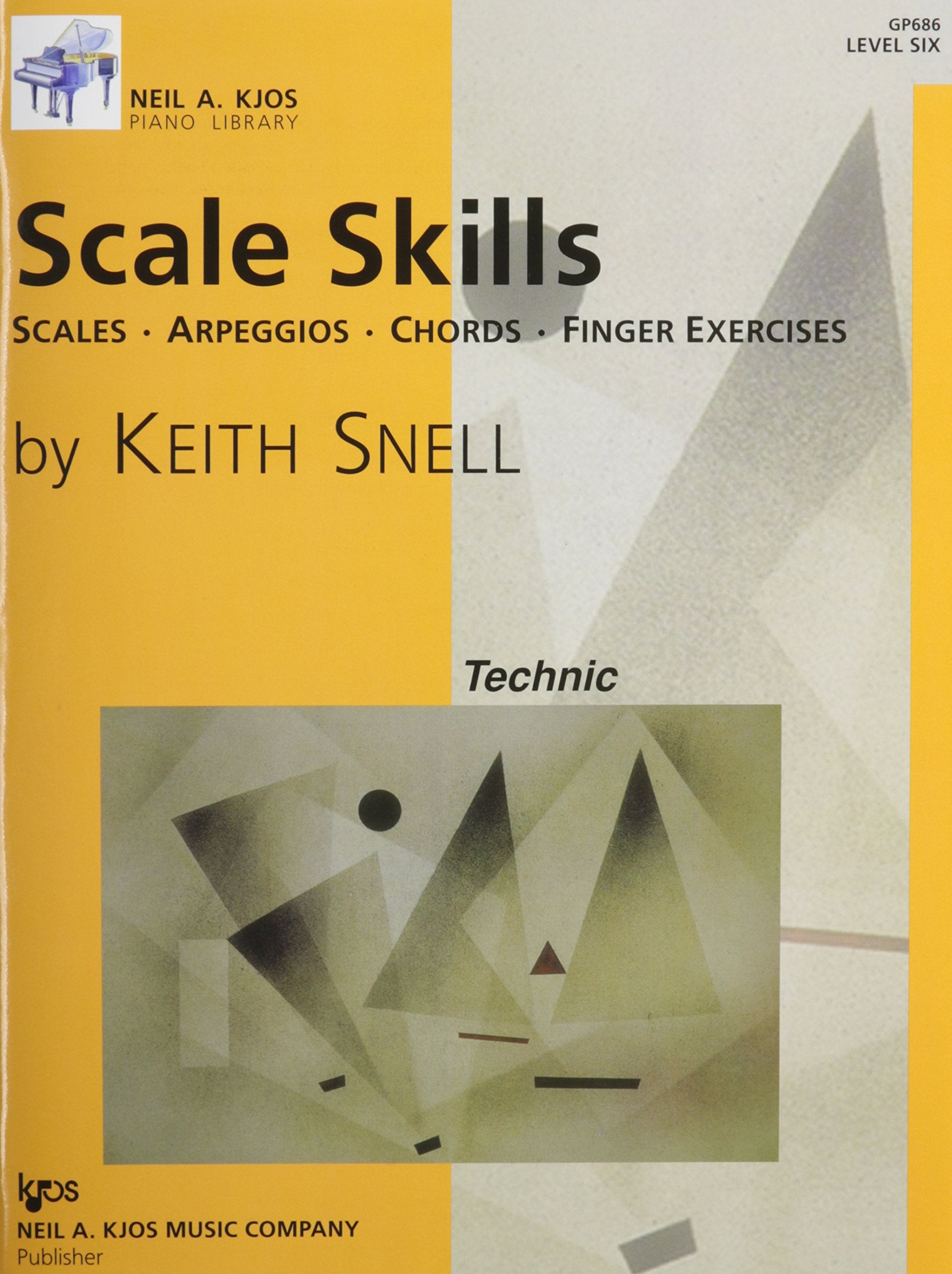 GP686 Scales Skills Level 6 (Neil A. Kjos Piano Library),Used