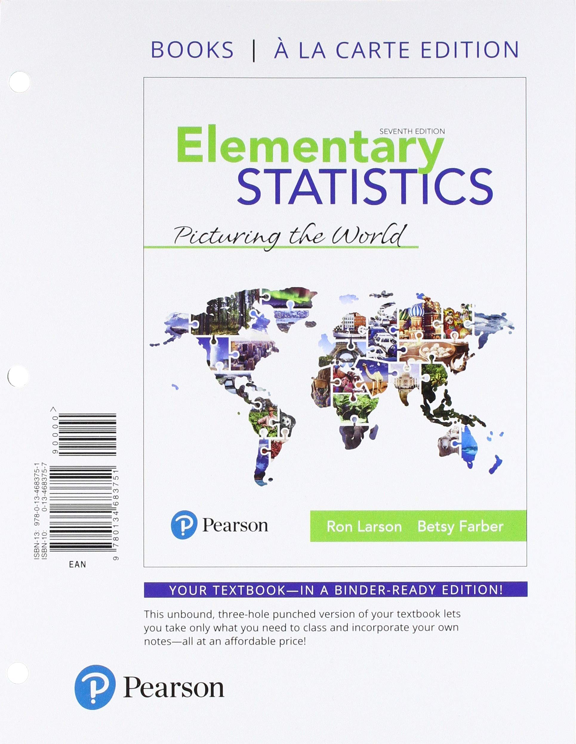 Elementary Statistics: Picturing The World