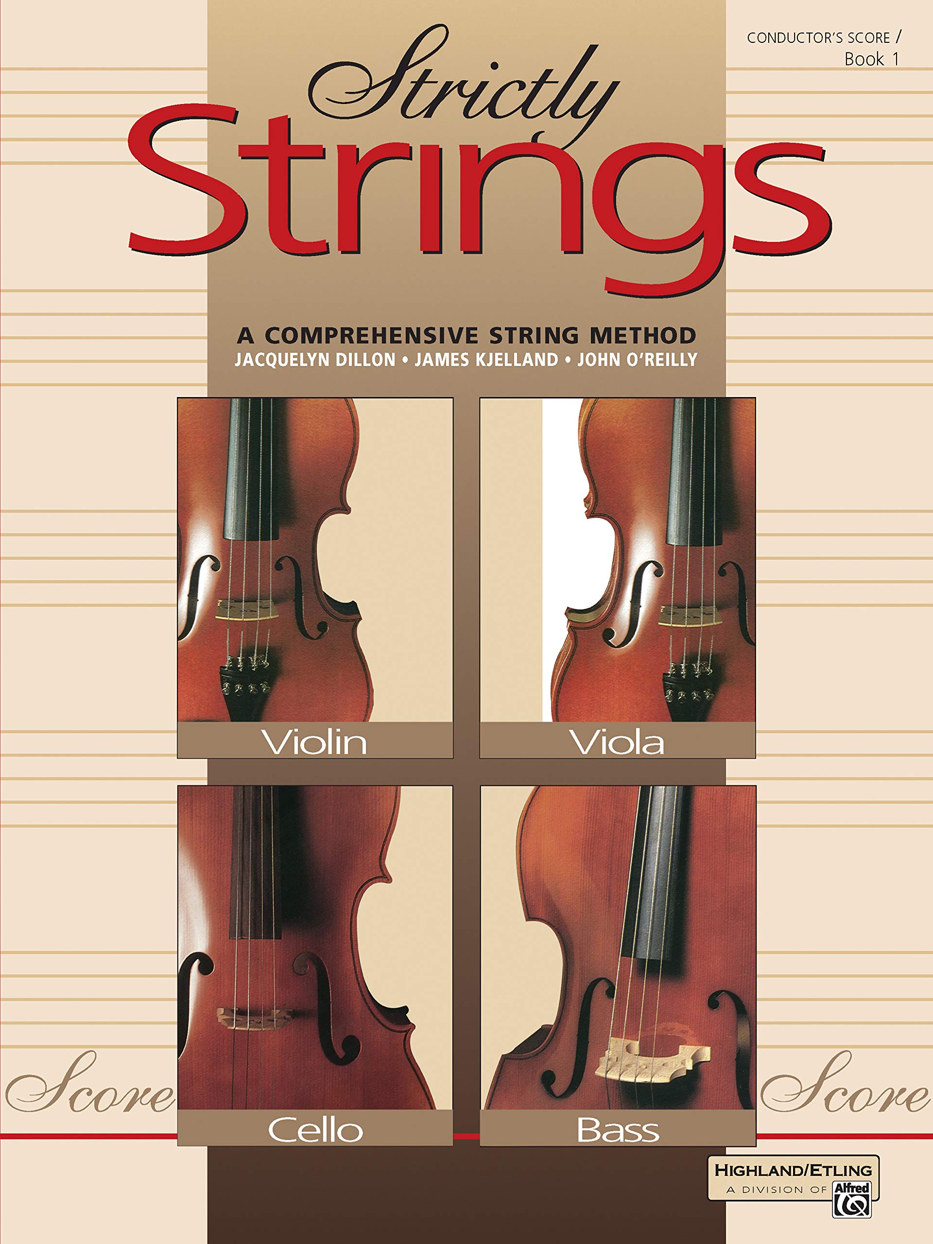 Strictly Strings, Bk 1: Conductor'S Score, Comb Bound Book,New