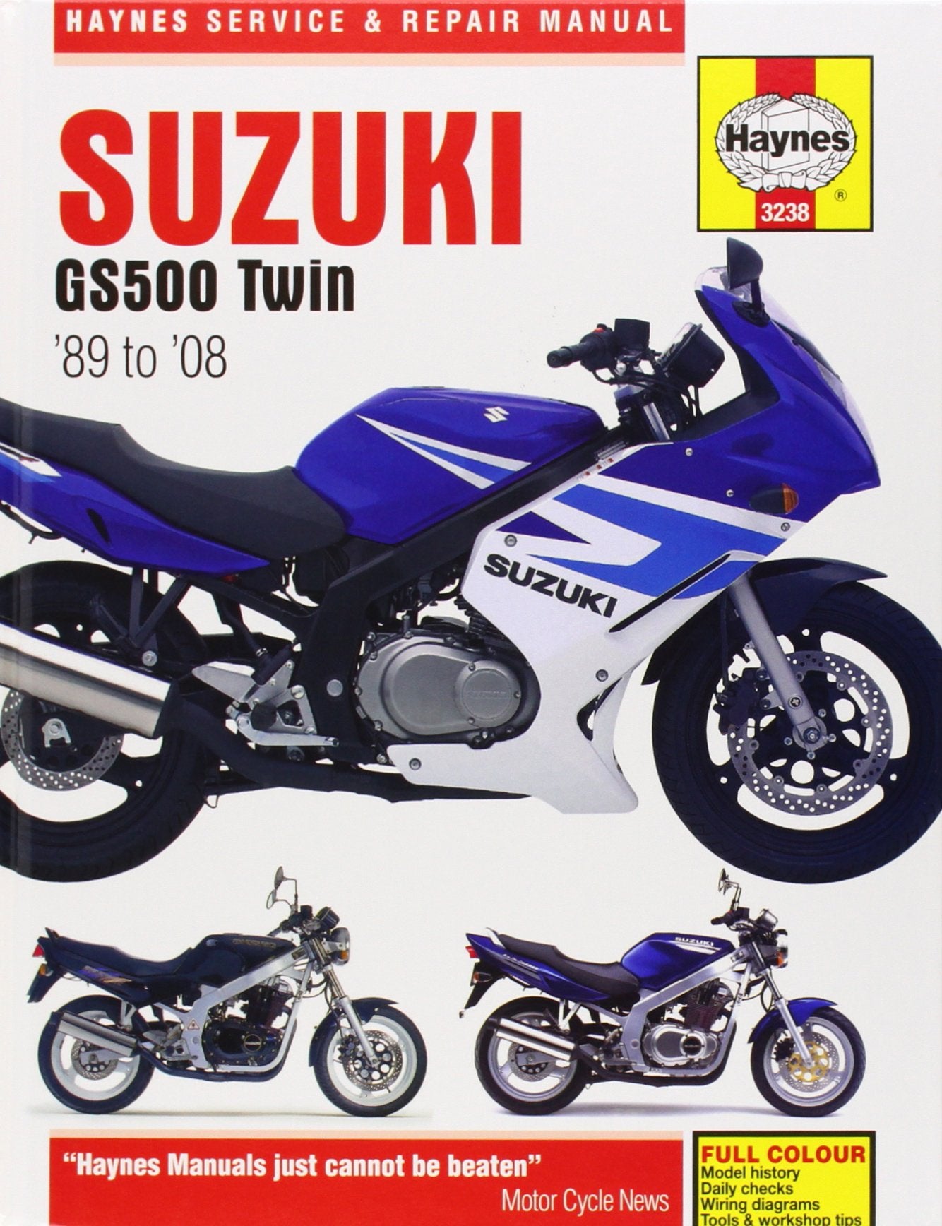 Suzuki GS500 Twin 19892008 (Haynes Service & Repair Manual),Used