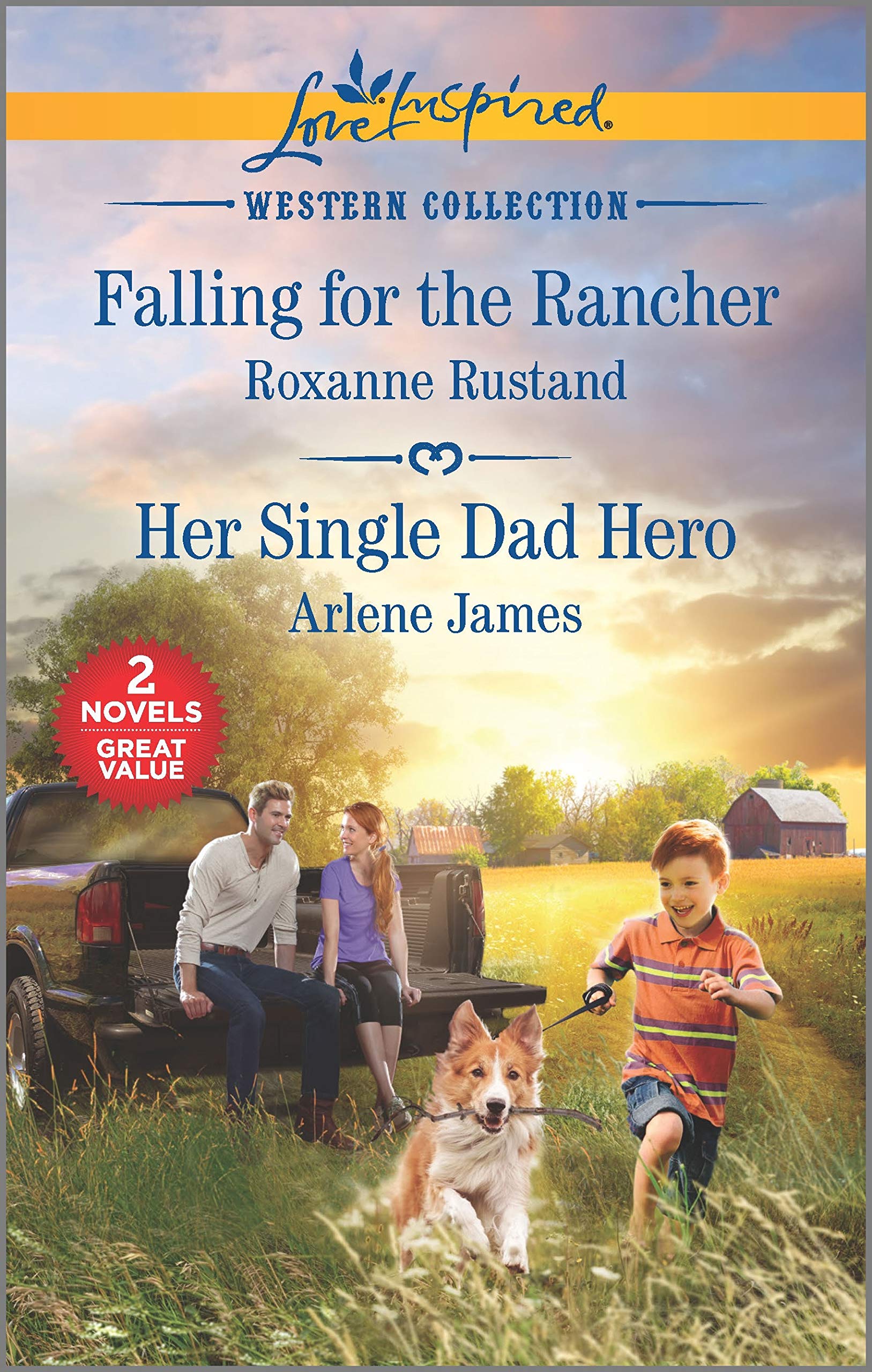 Falling for the Rancher & Her Single Dad Hero (Love Inspired Western Collection),Used