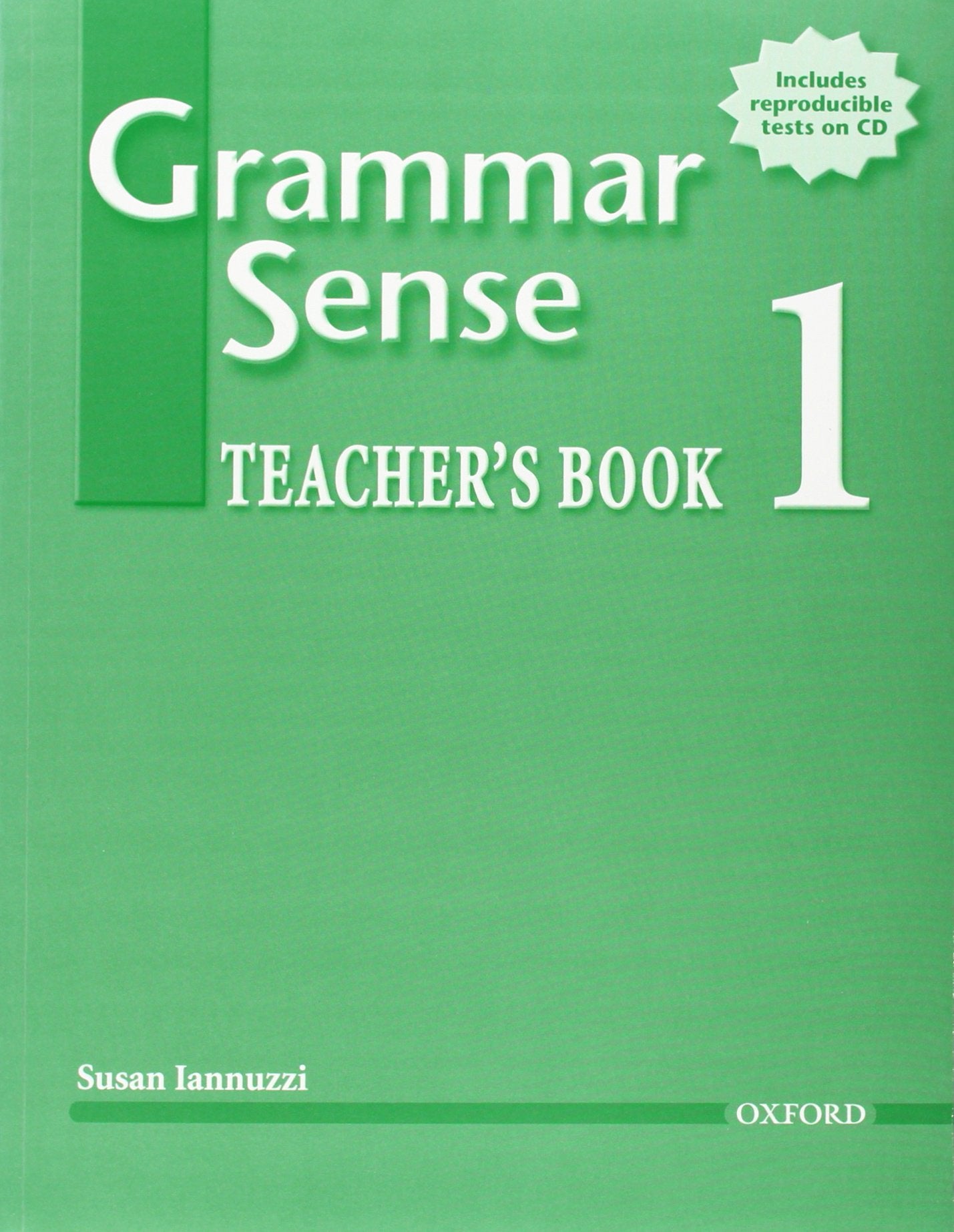 Grammar Sense 1 Teacher's Book with Tests CD,Used