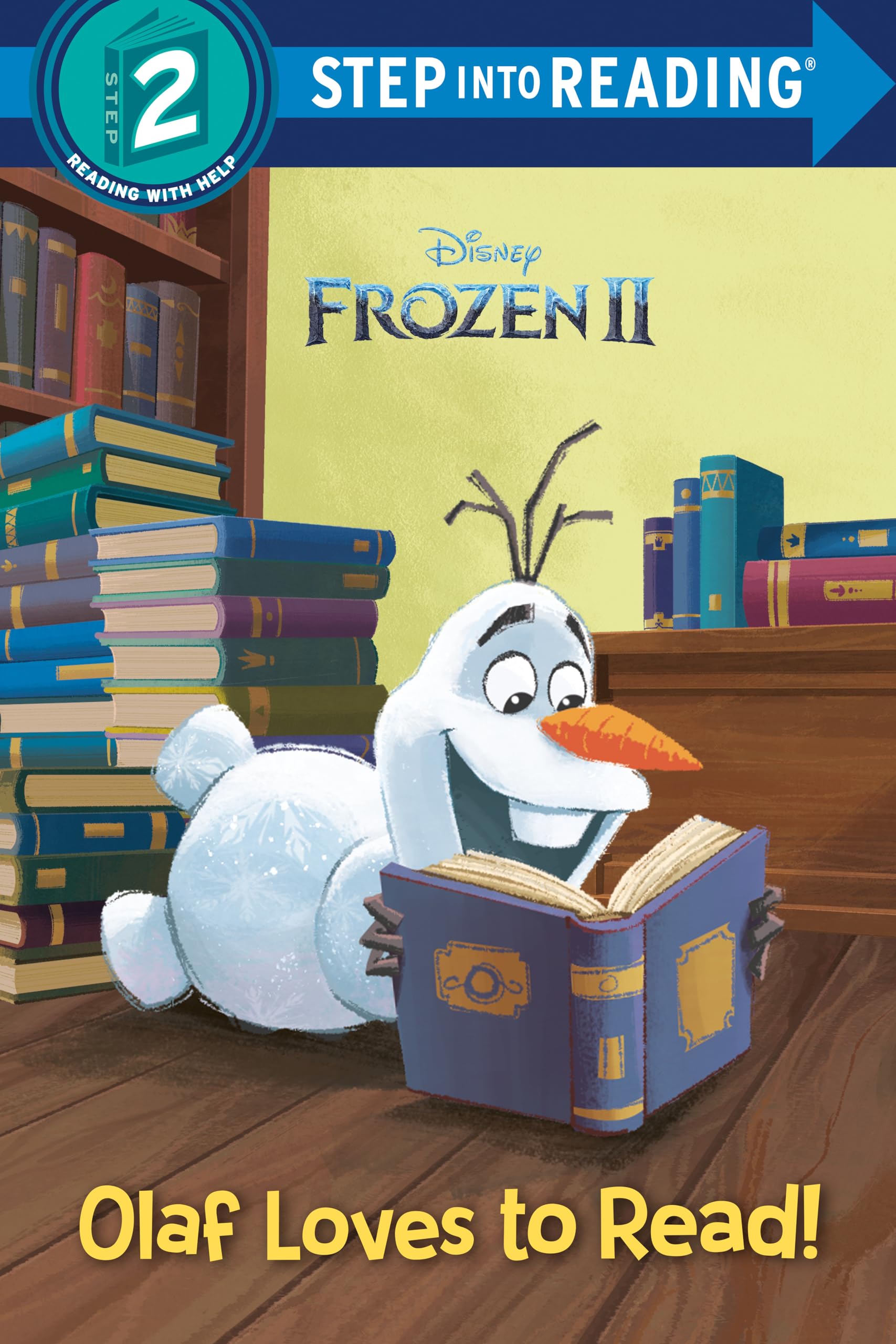 Olaf Loves to Read! (Disney Frozen 2) (Step into Reading),Used