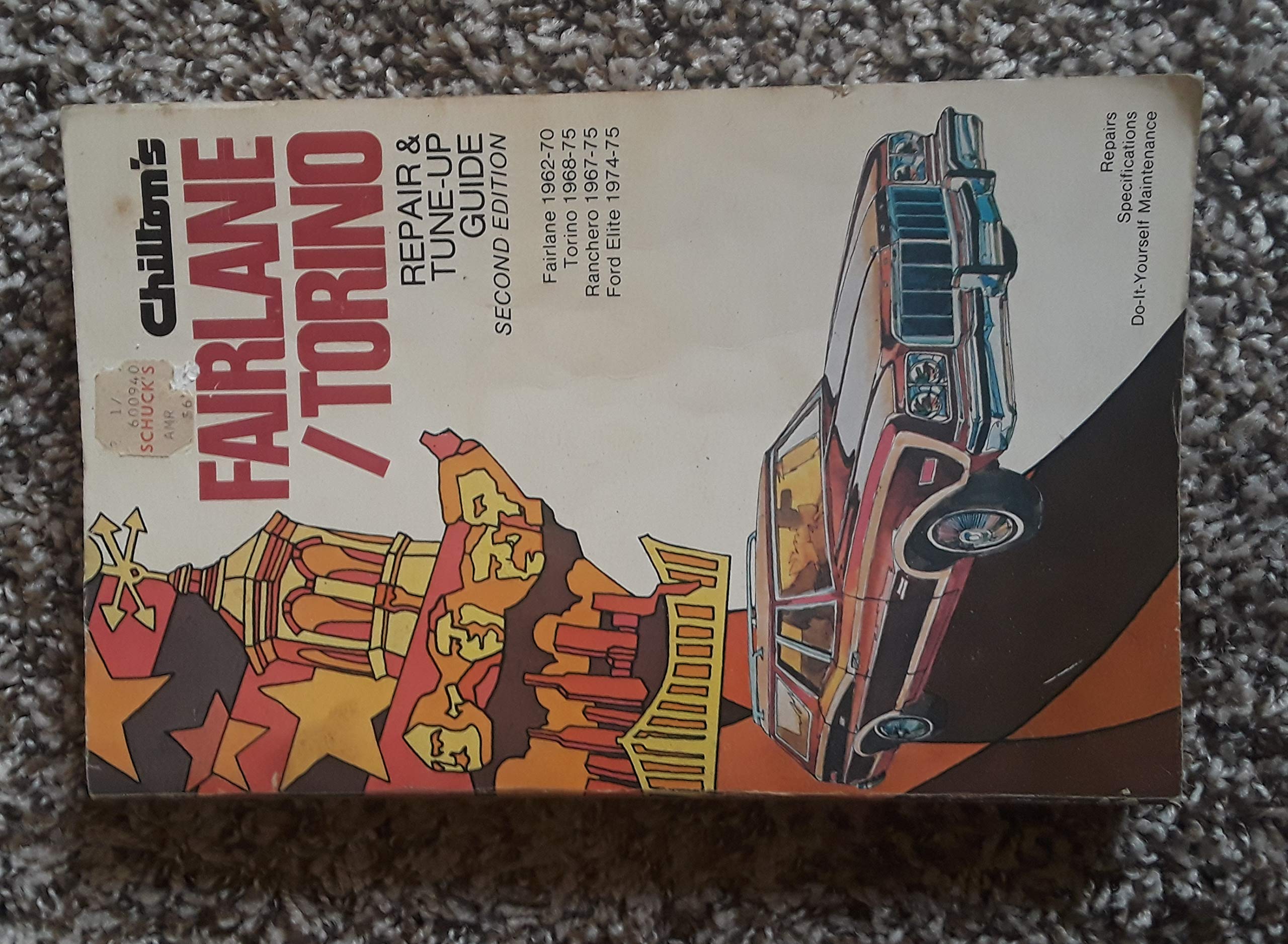 Chilton's Repair and TuneUp Guide Fairlane and Torino, 19621975,Used
