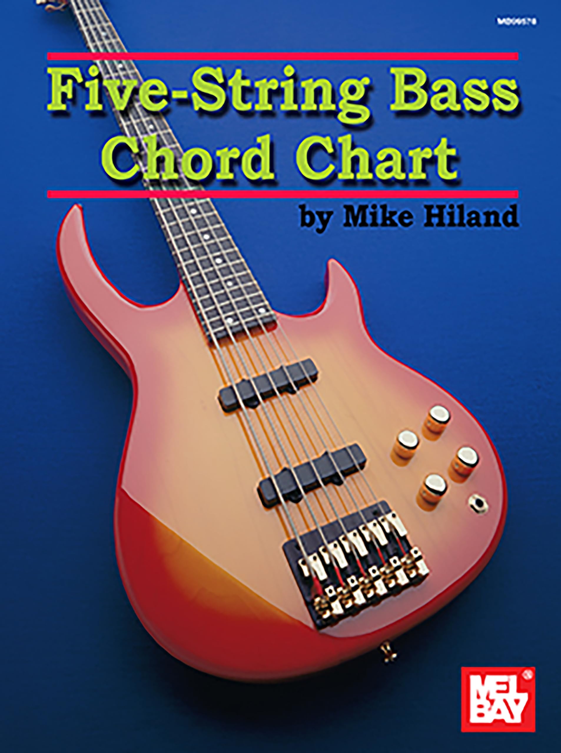 5String Bass Chord Chart,Used