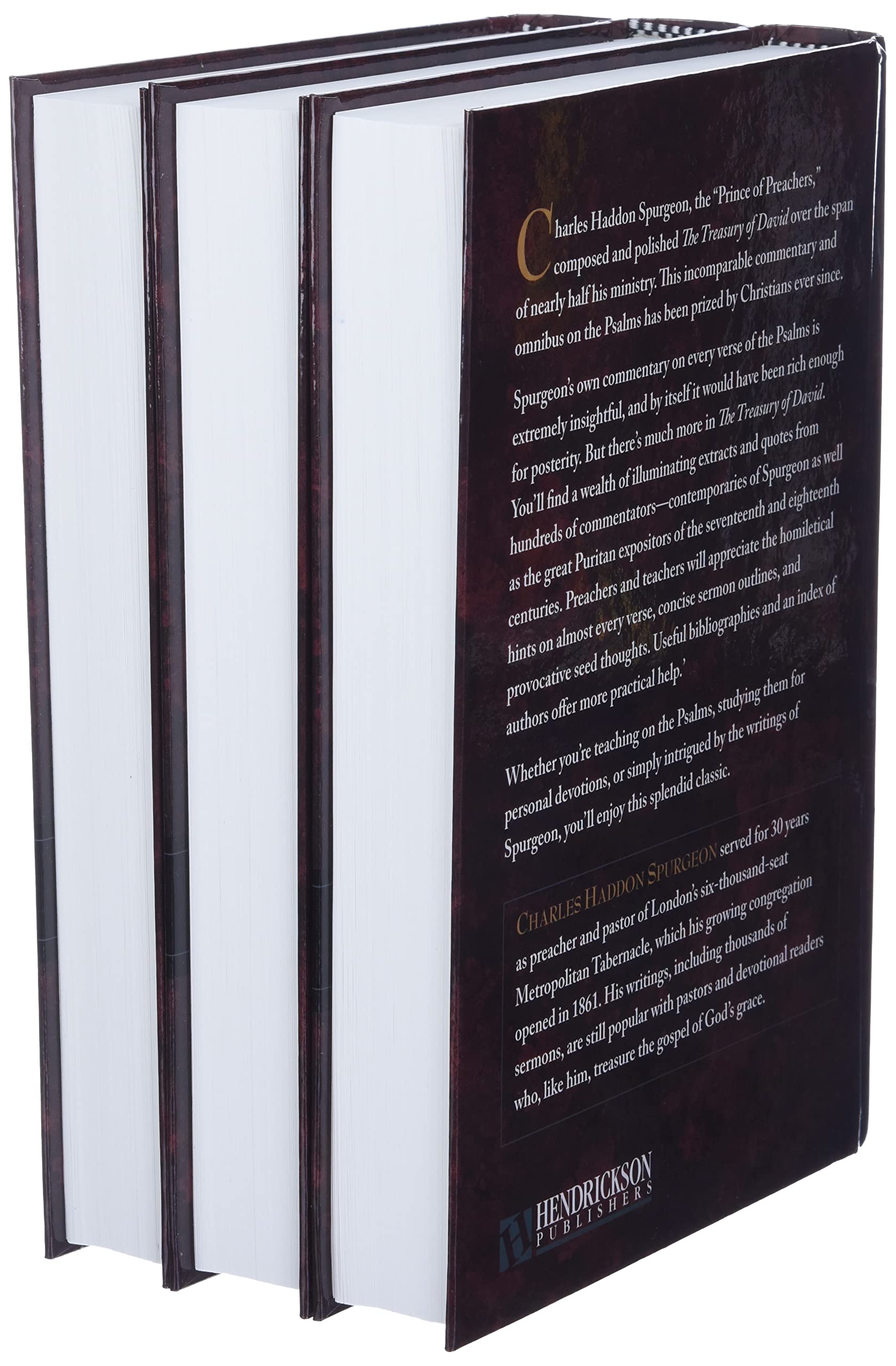 The Treasury of David (3 Volumes Set),New