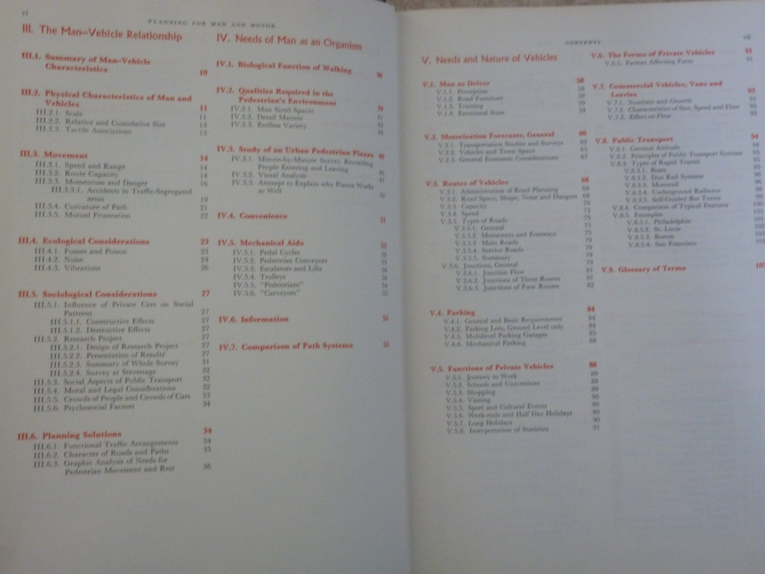 Planning For Man And Motor,Used