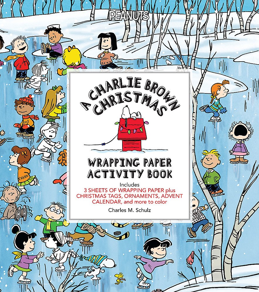 A Charlie Brown Christmas Wrapping Paper Activity Book