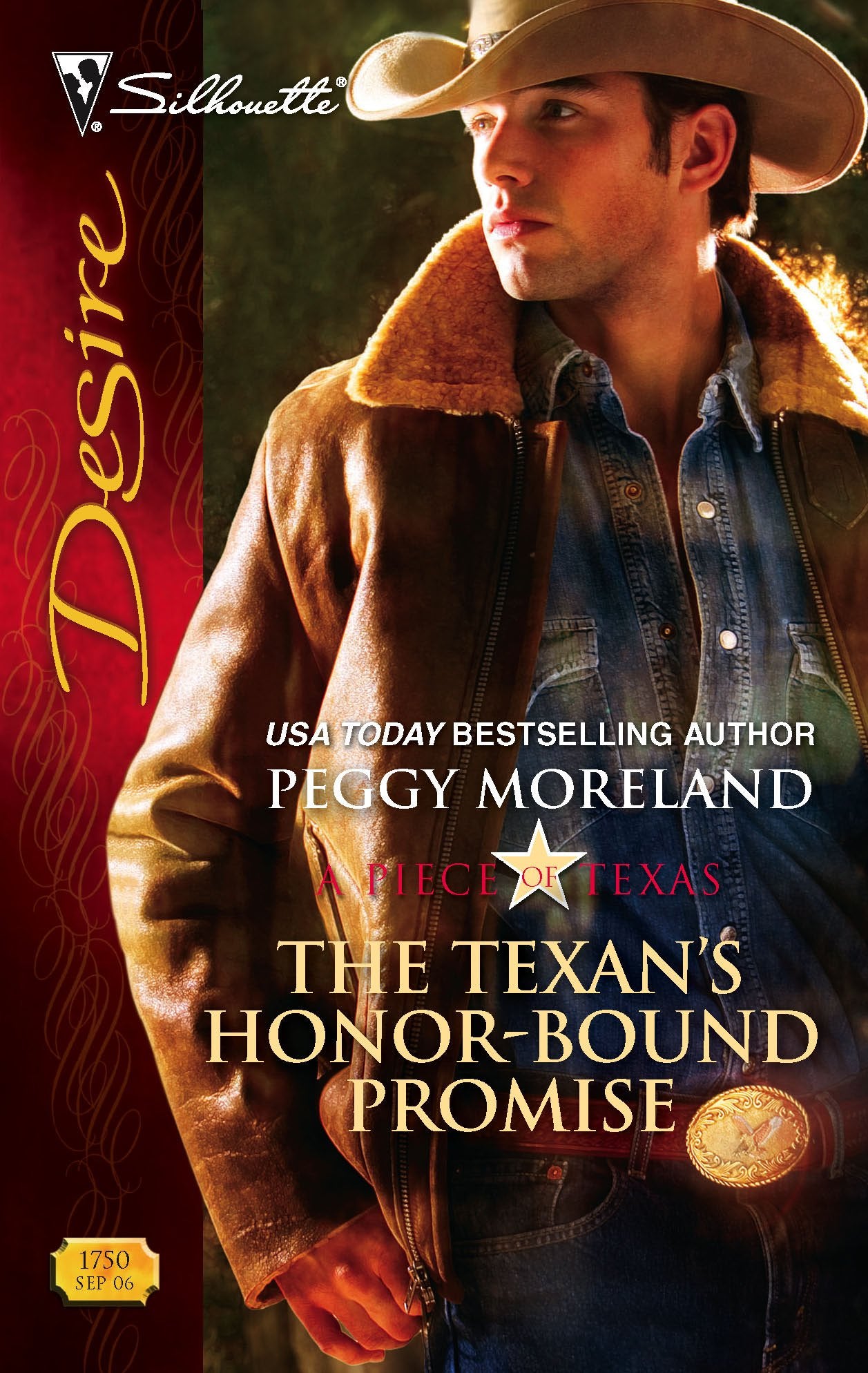 The Texan's HonorBound Promise (A Piece of Texas),Used