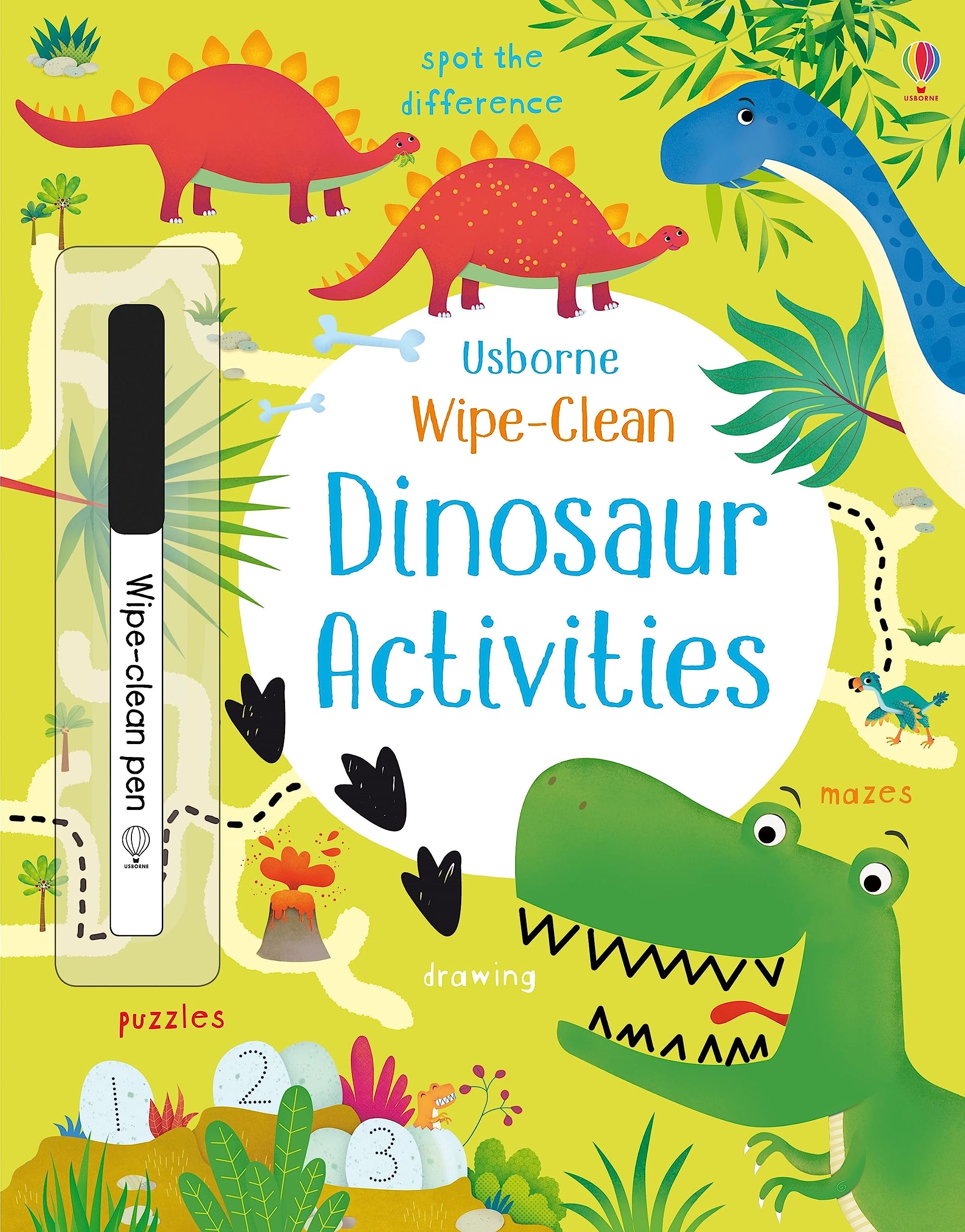 Wipeclean Dinosaur Activities (Wipeclean Activities),New