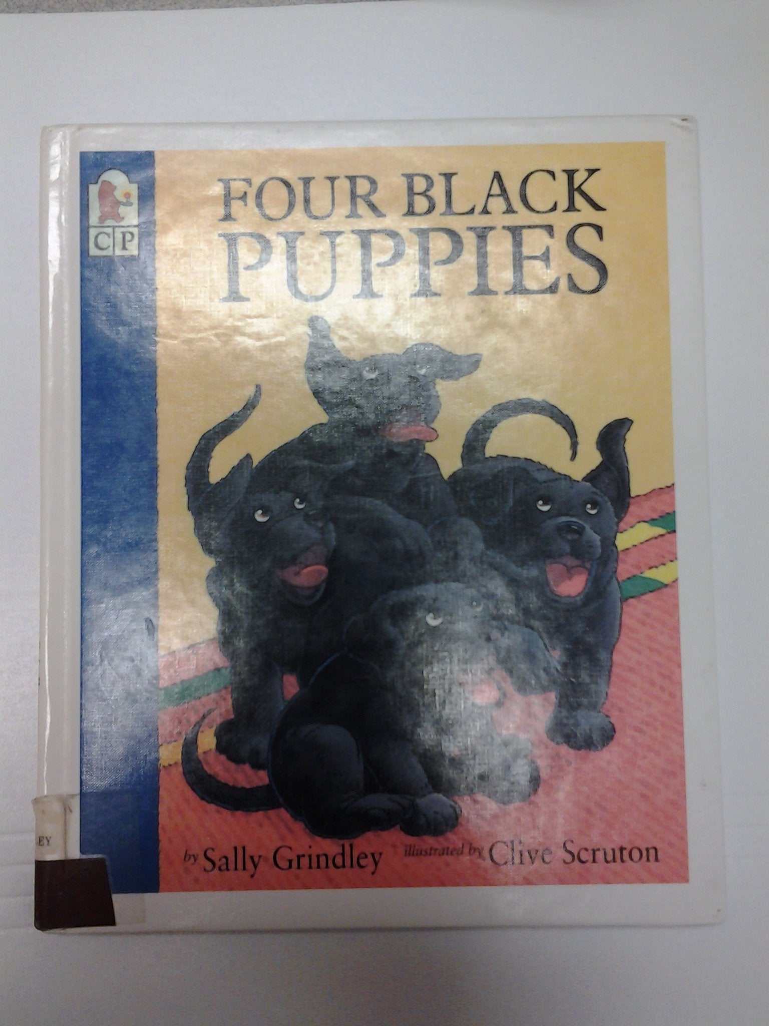 Four Black Puppies,Used