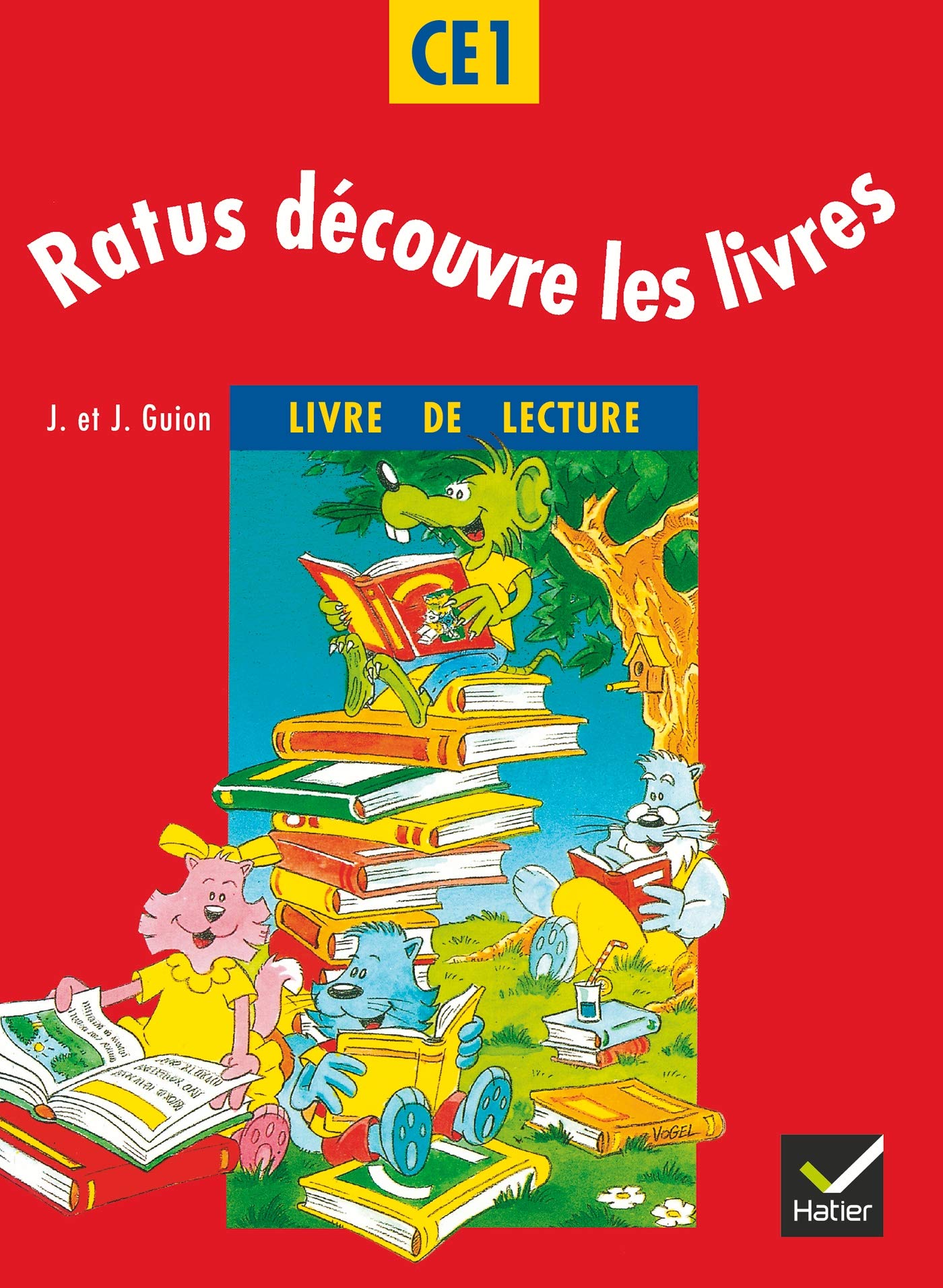 Ratus dcouvre les livres CE1, Livre de lecture,Used