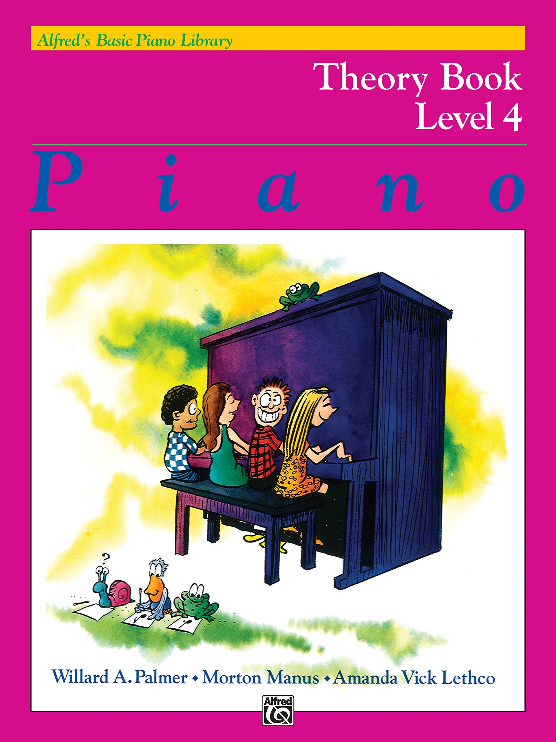 Alfred'S Basic Piano Library Theory, Bk 4 (Alfred'S Basic Piano Library, Bk 4),New