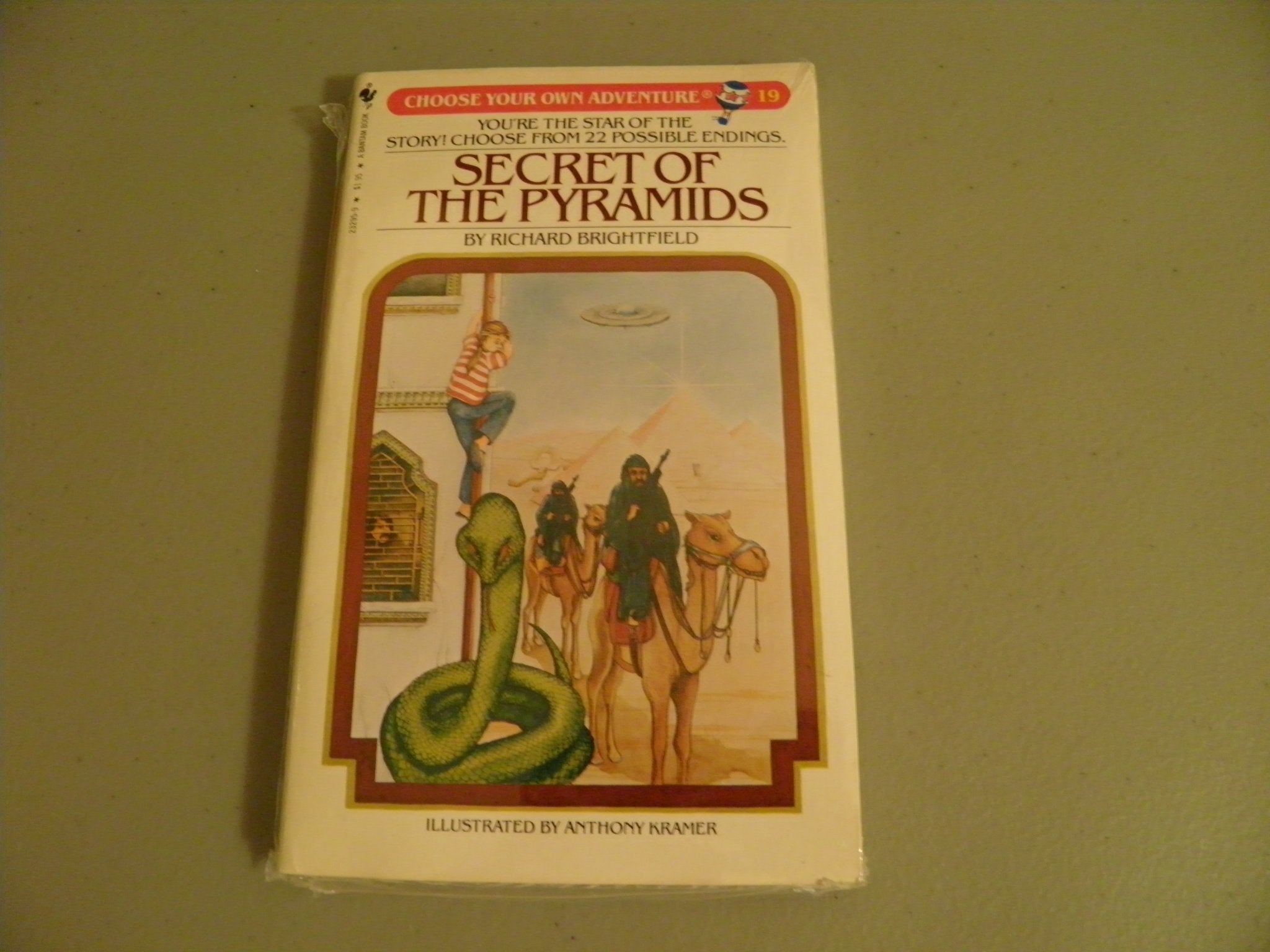 Secret of the Pyramids (Choose Your Own Adventure, No. 19),Used