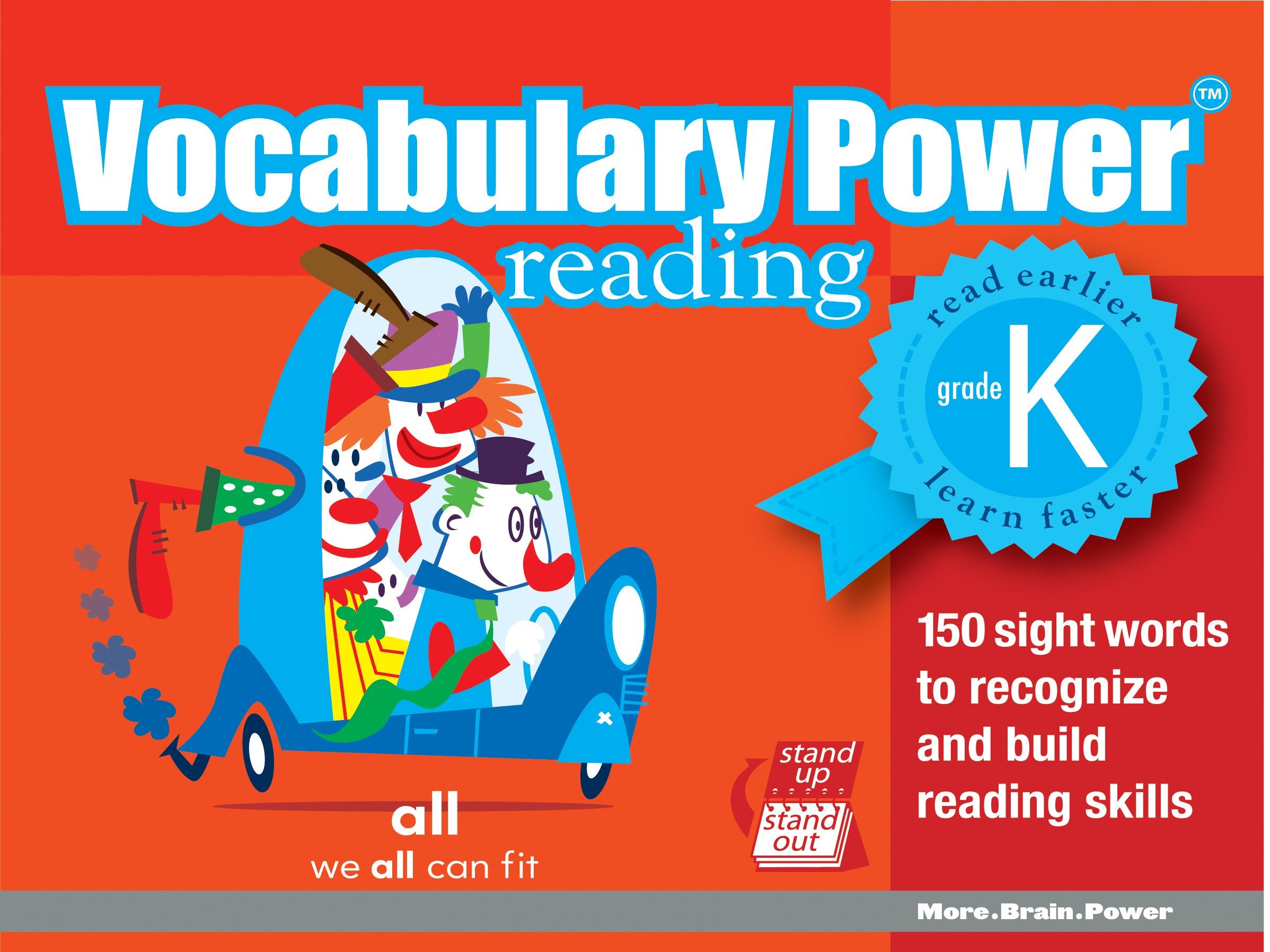 Vocabulary Power Reading for Kindergarten: Read Earlier, Learn Faster!,Used