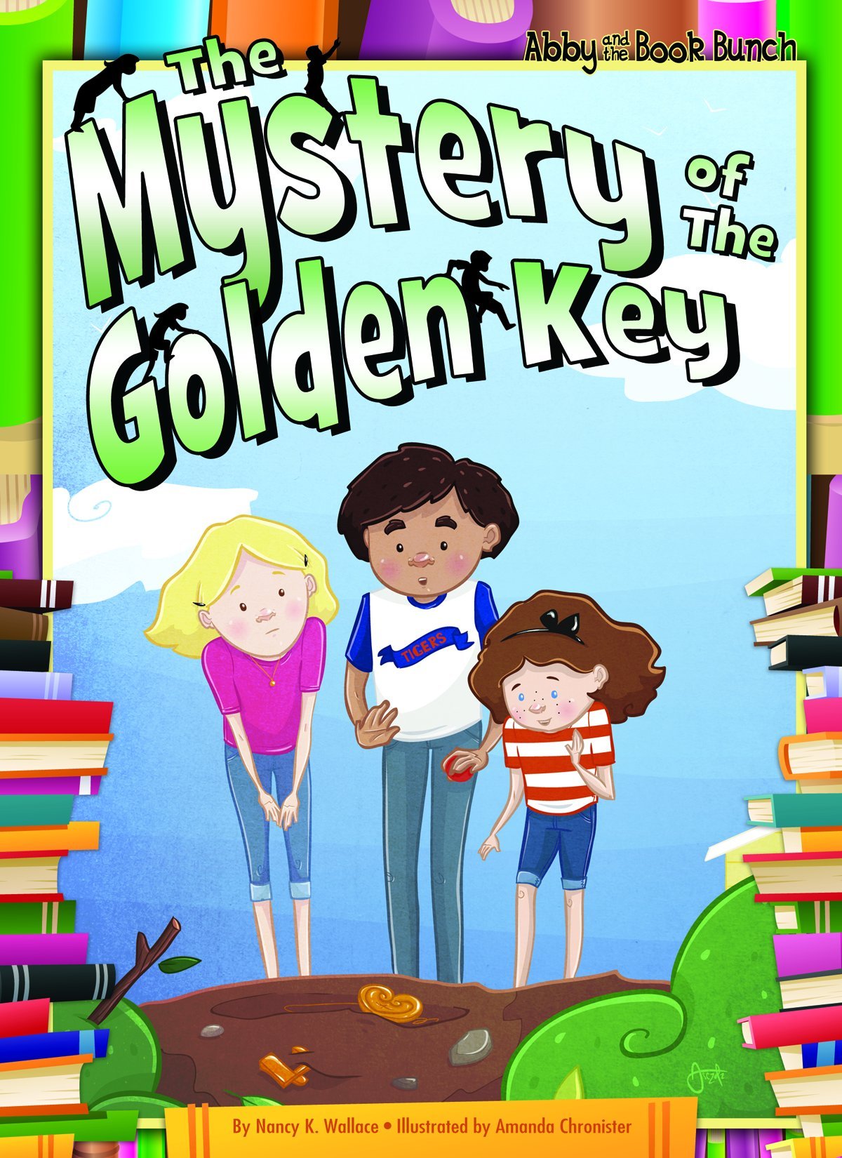 Mystery Of The Golden Key (Abby And The Book Bunch),Used