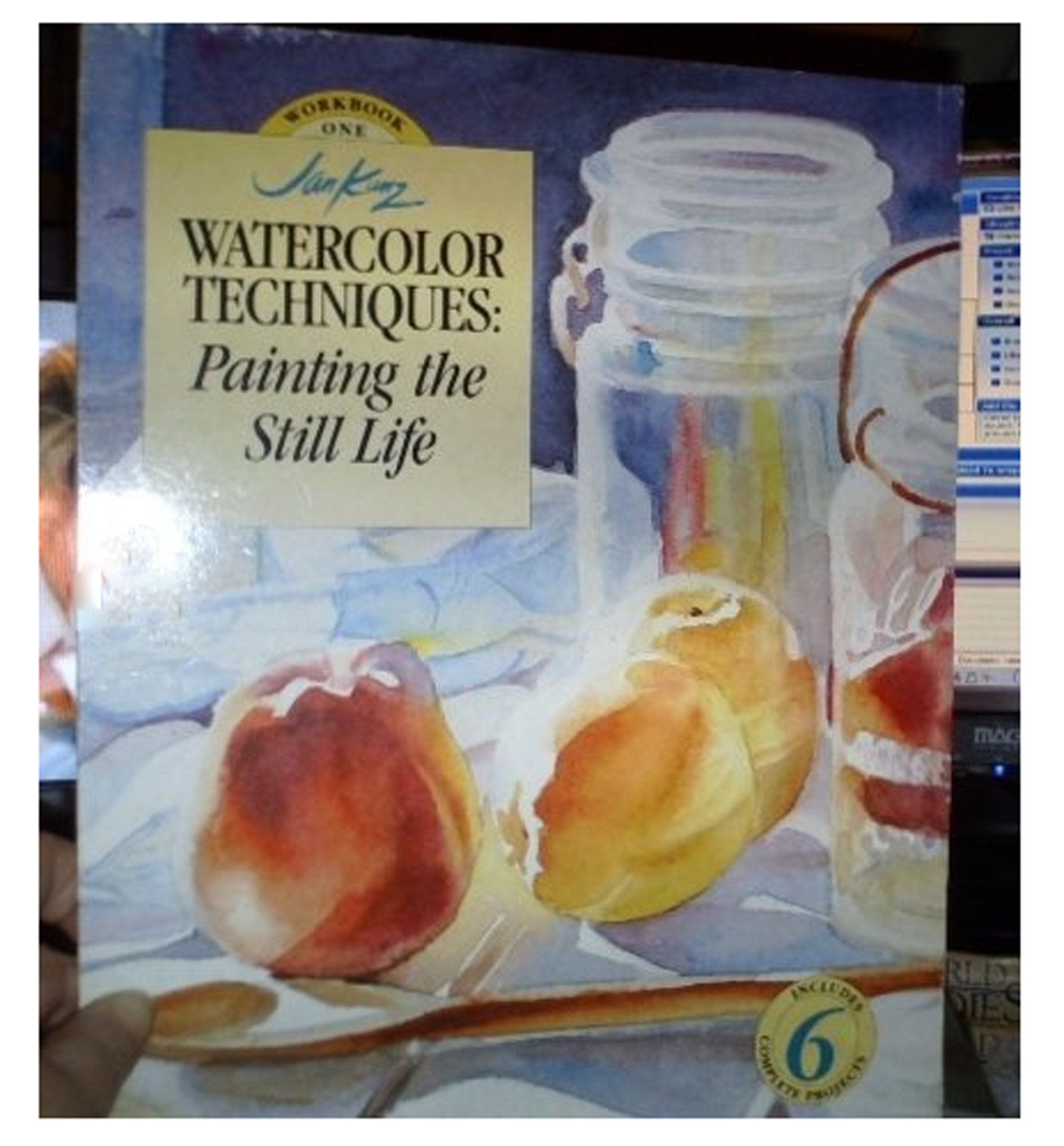 Jan Kunz Watercolor Techniques: Painting The Still Life (Workbook 1),Used