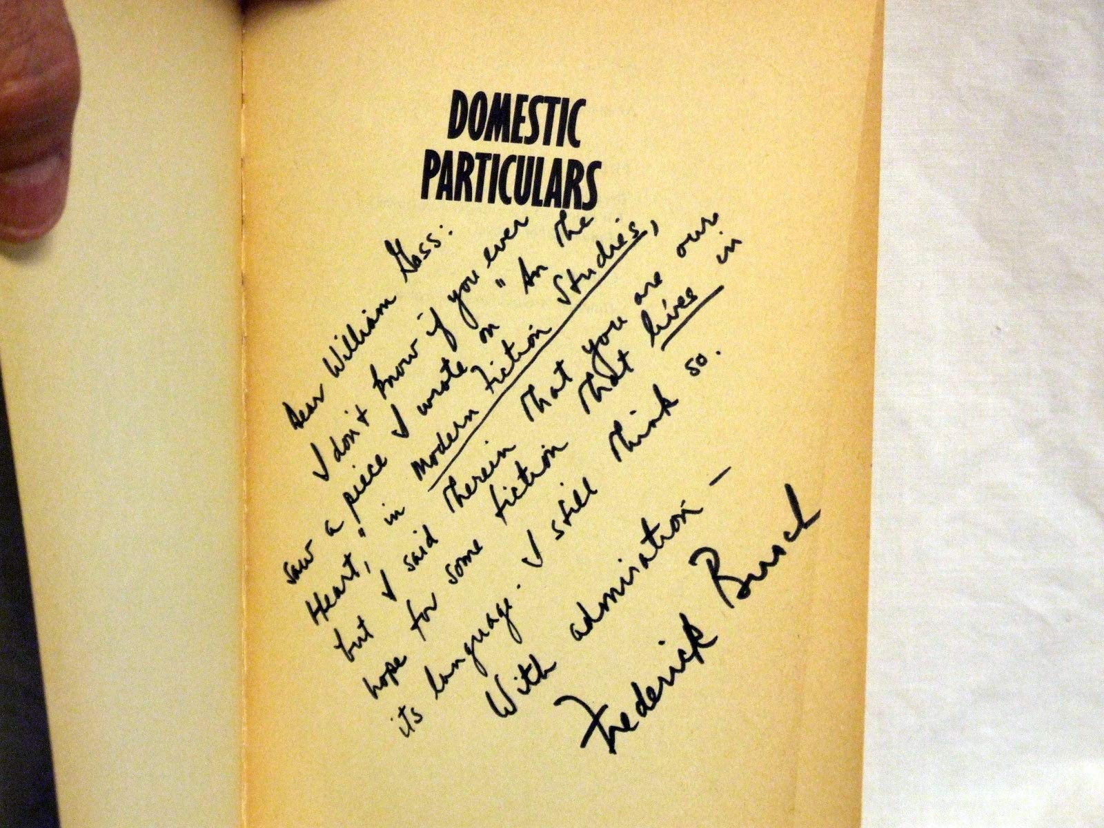 Domestic Particulars: A Family Chronicle (New Directions Book),Used