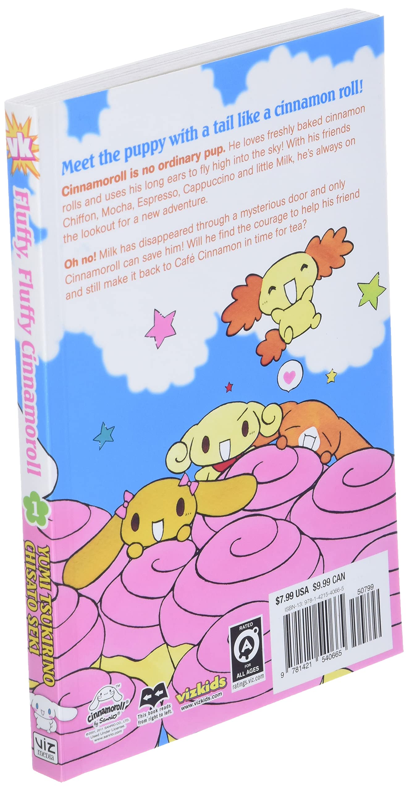 Fluffy, Fluffy Cinnamoroll, Vol. 1 (1),New