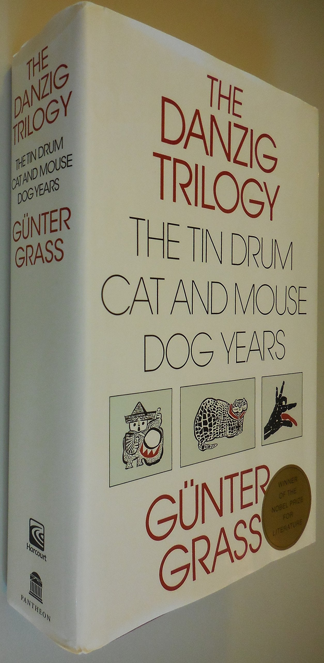 Danzig Trilogy: The Tin Drum, Cat and Mouse, Dog Years (English and German Edition),Used